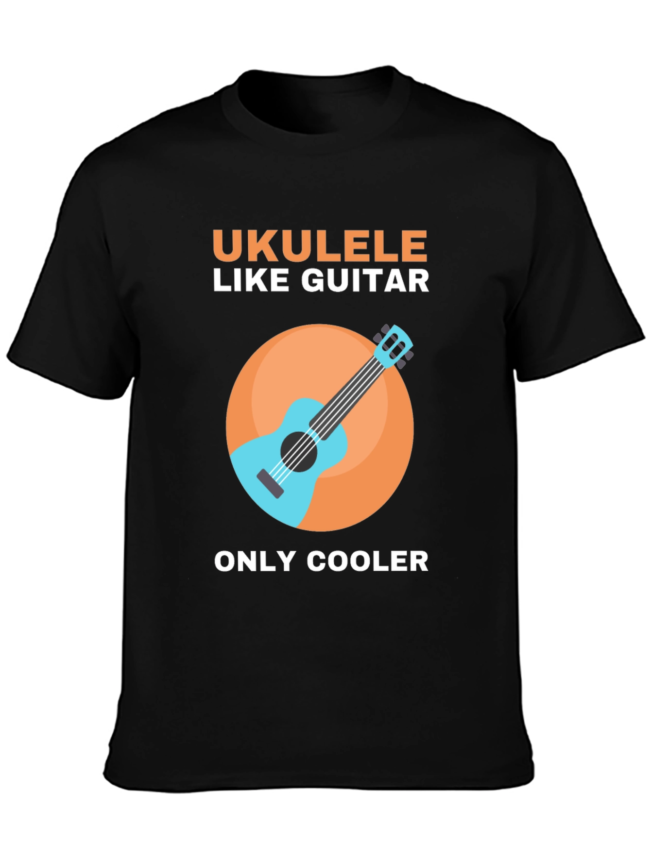 Ukulele Like Guitar Graphic Tee