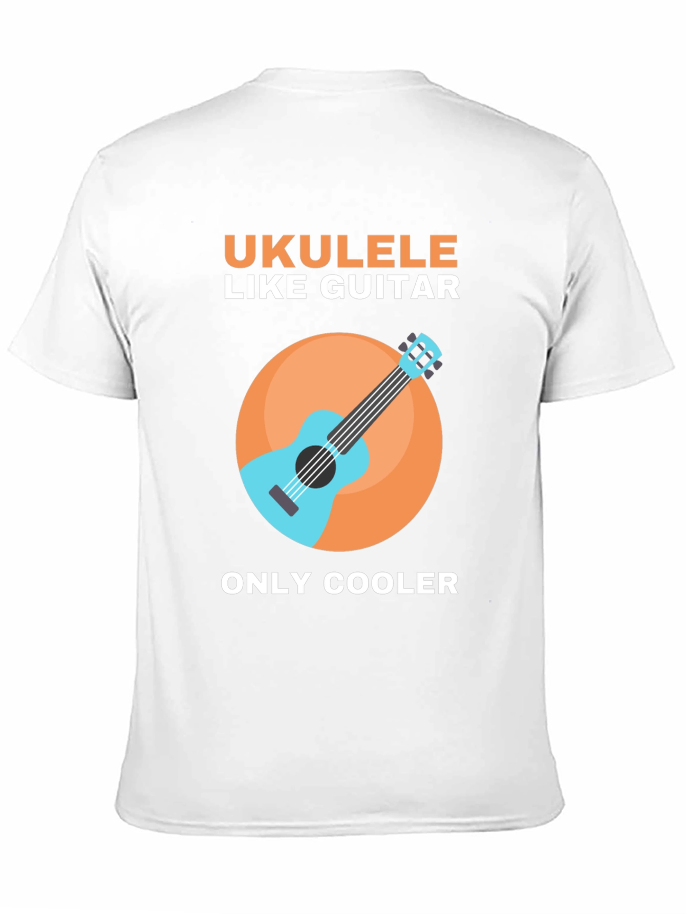 Ukulele Like Guitar Graphic Tee