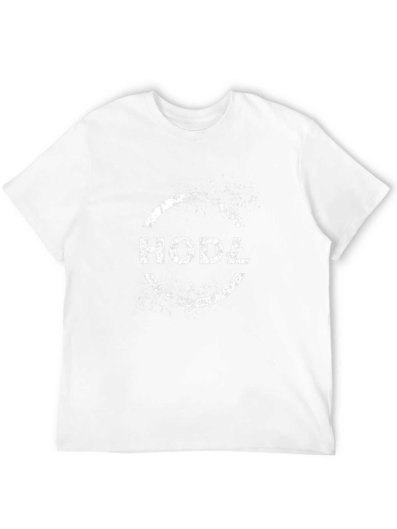 Hodź T-Shirt - Distressed Circle Design - Casual Wear