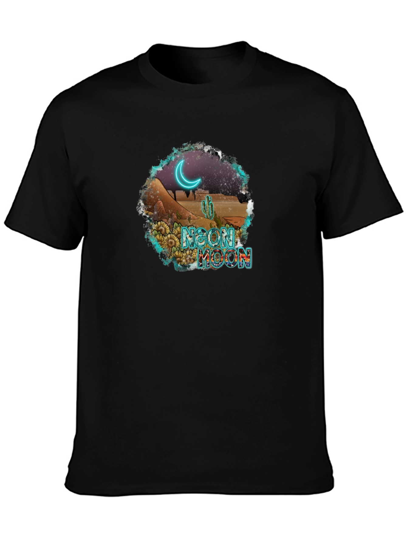 Neon Moon Desert Graphic Tee
