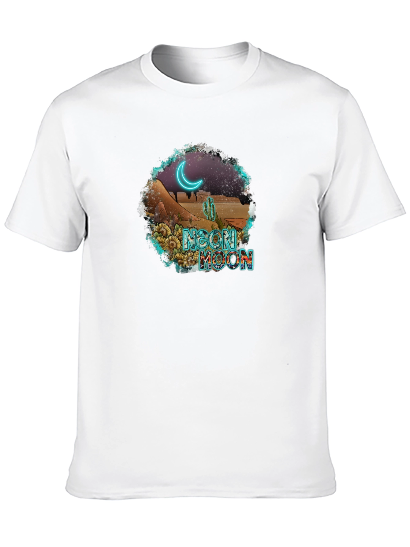Neon Moon Desert Graphic Tee