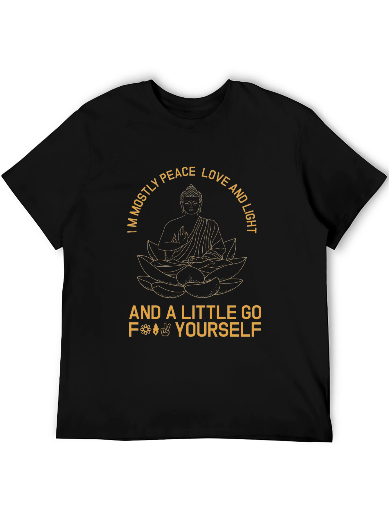 Peace Love Light Graphic T-Shirt