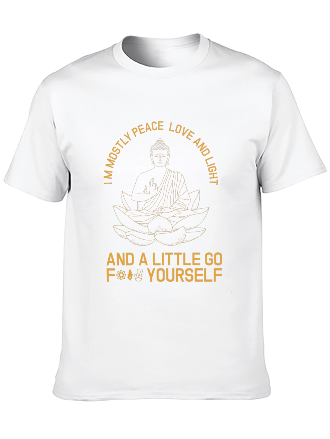 Peace Love Light Graphic T-Shirt