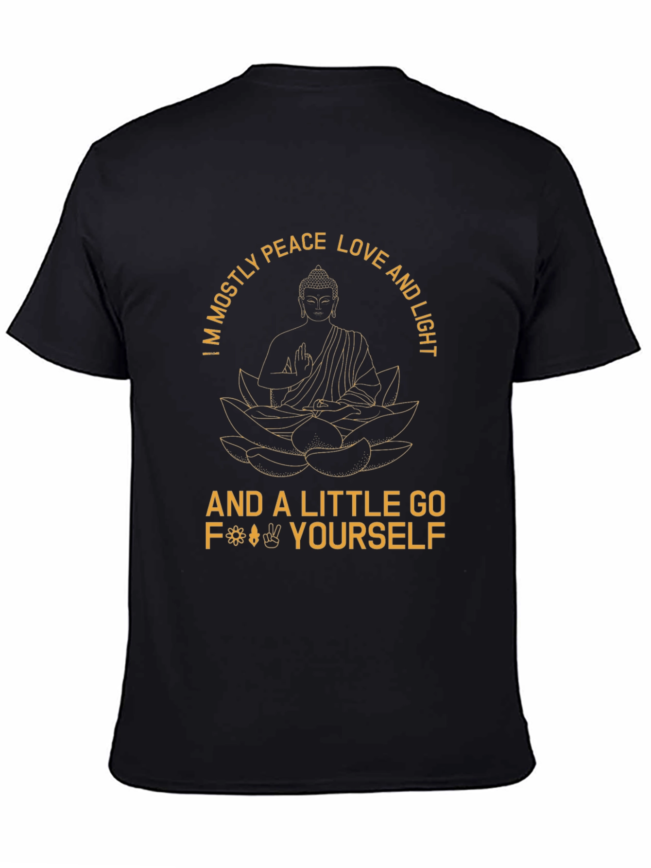Peace Love Light Graphic T-Shirt