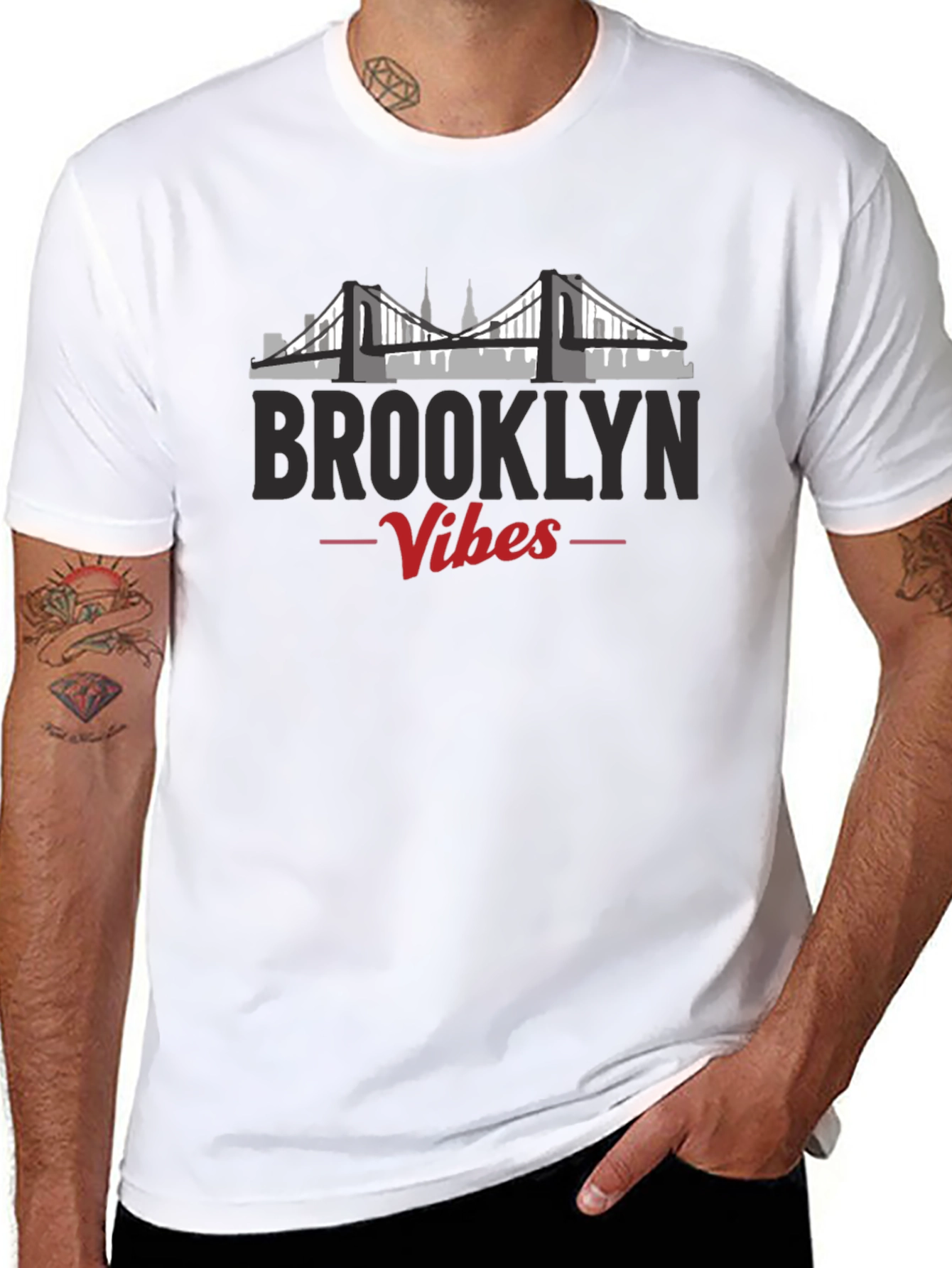 Brooklyn Vibes Graphic Tee - Modern Fit
