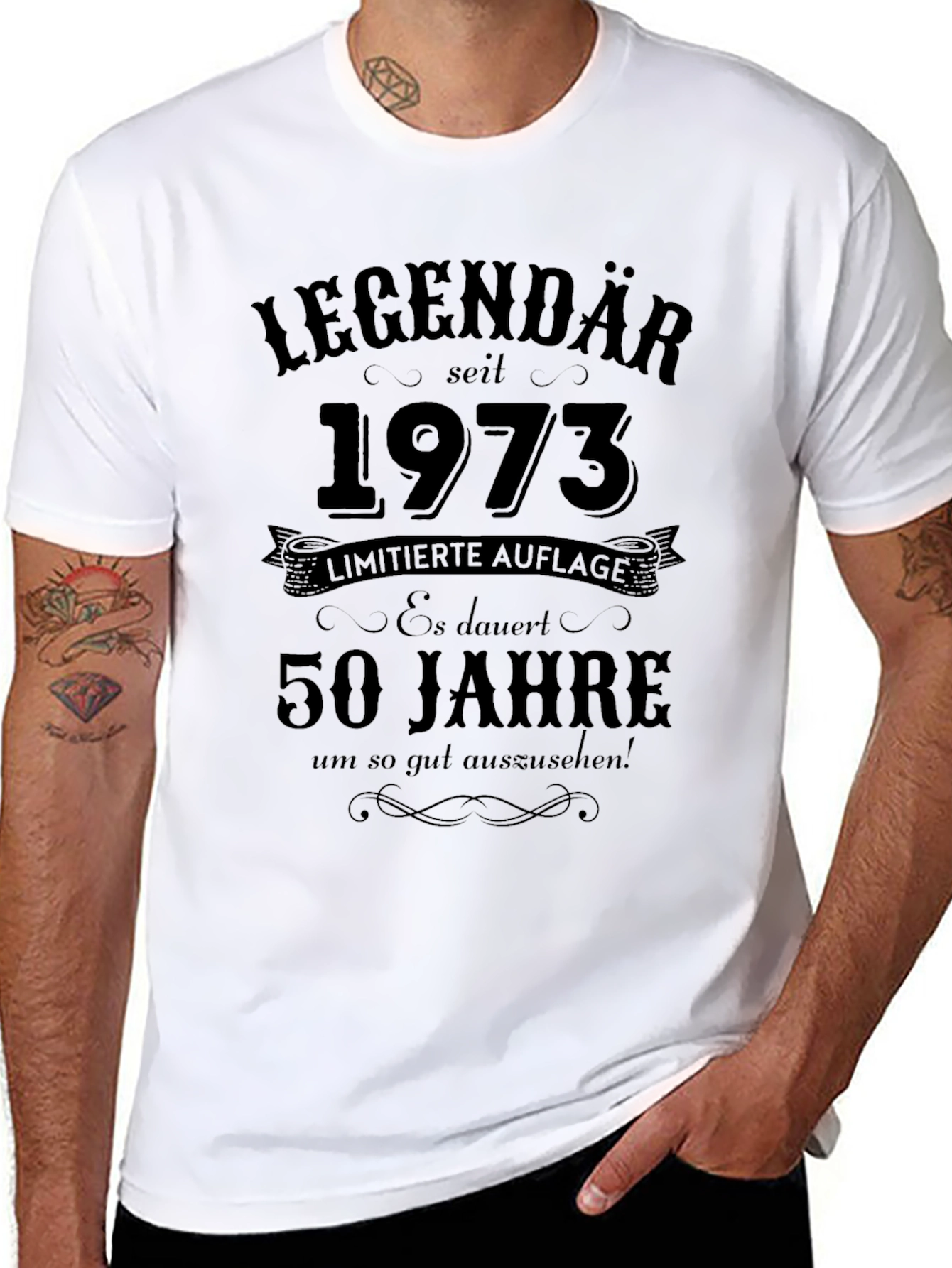 Legendary Since 1973 50th Birthday T-Shirt