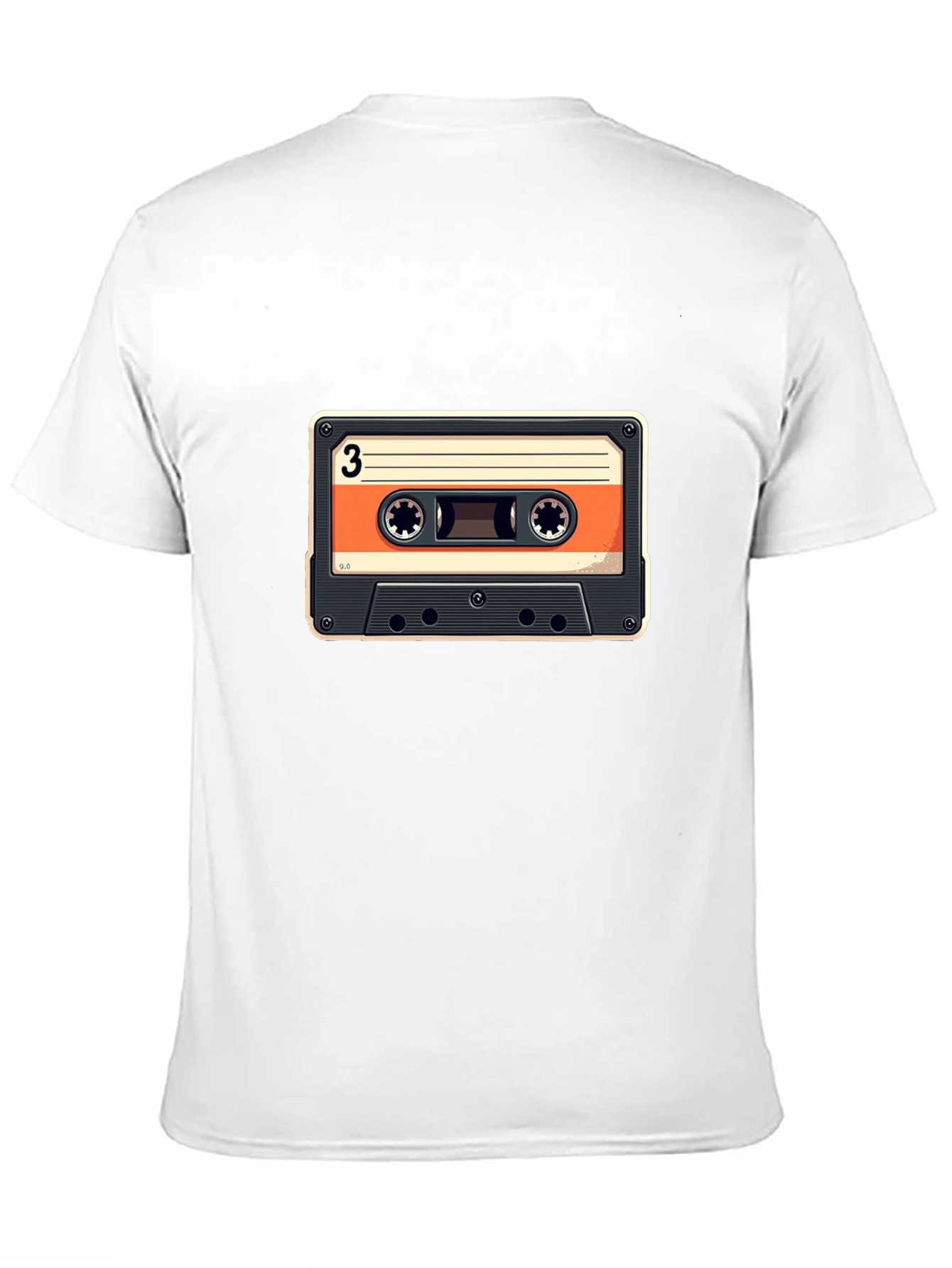 Retro Cassette Tape Graphic T-Shirt