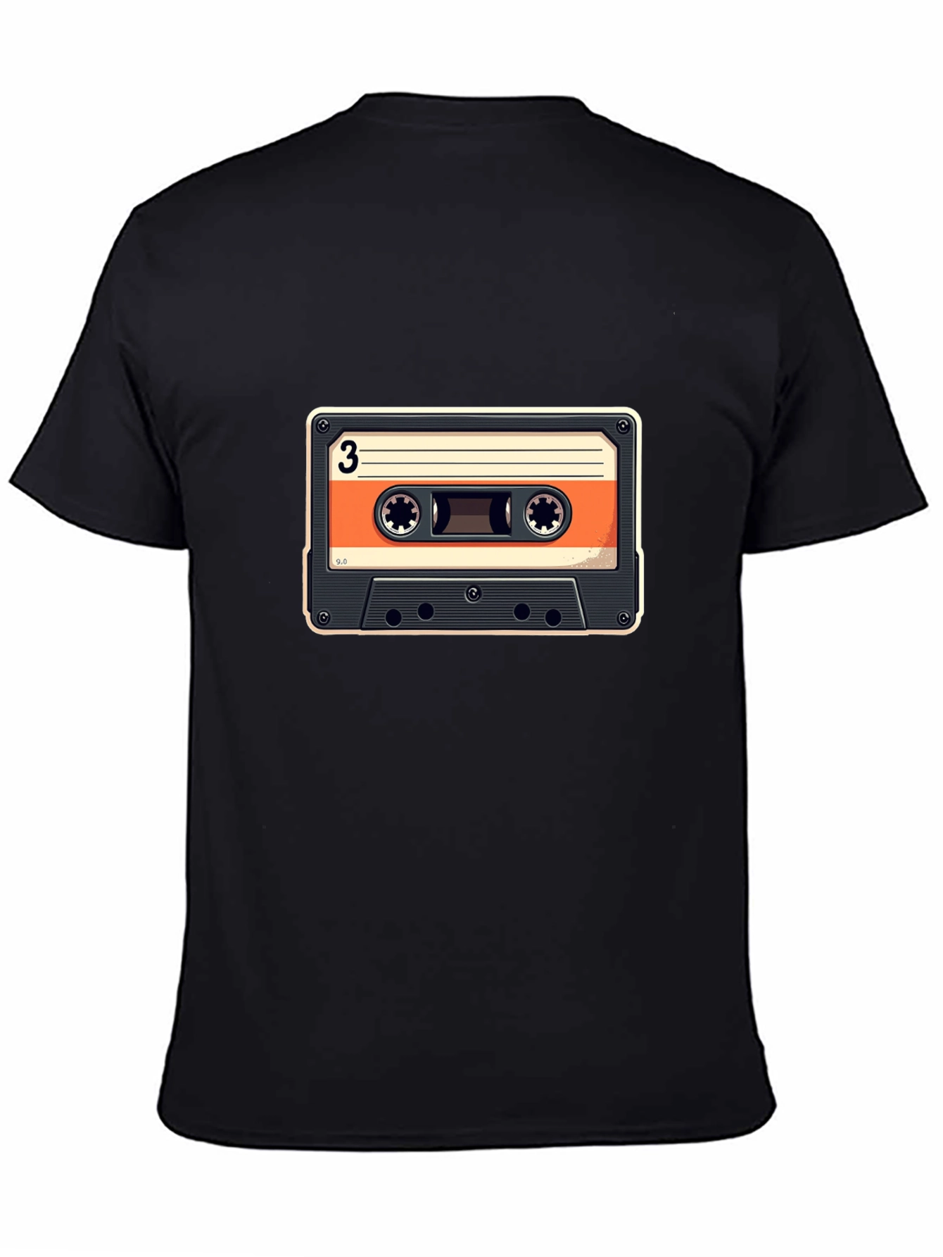 Retro Cassette Tape Graphic T-Shirt