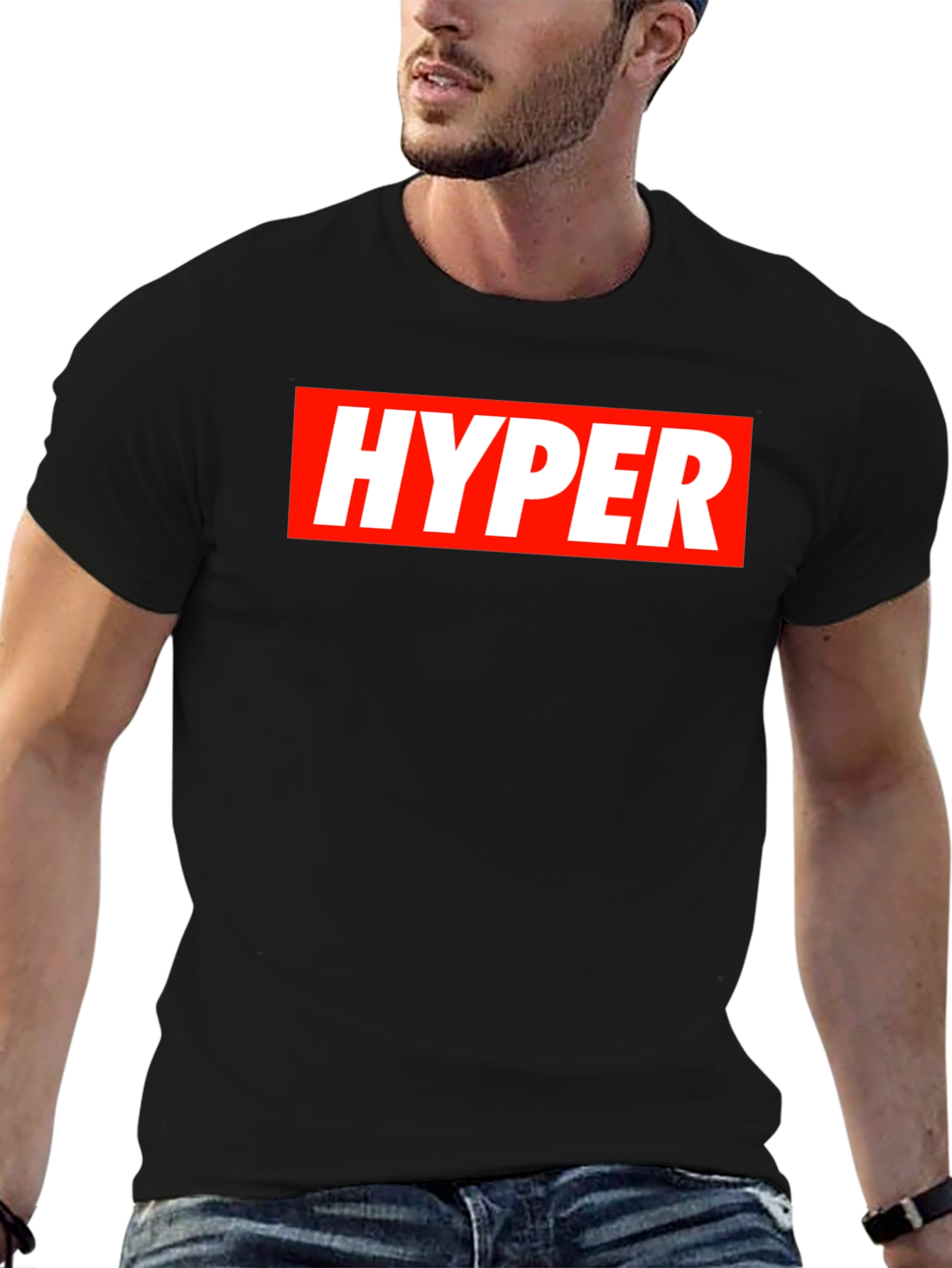 Hyper Graphic Tee - Bold Streetwear Style