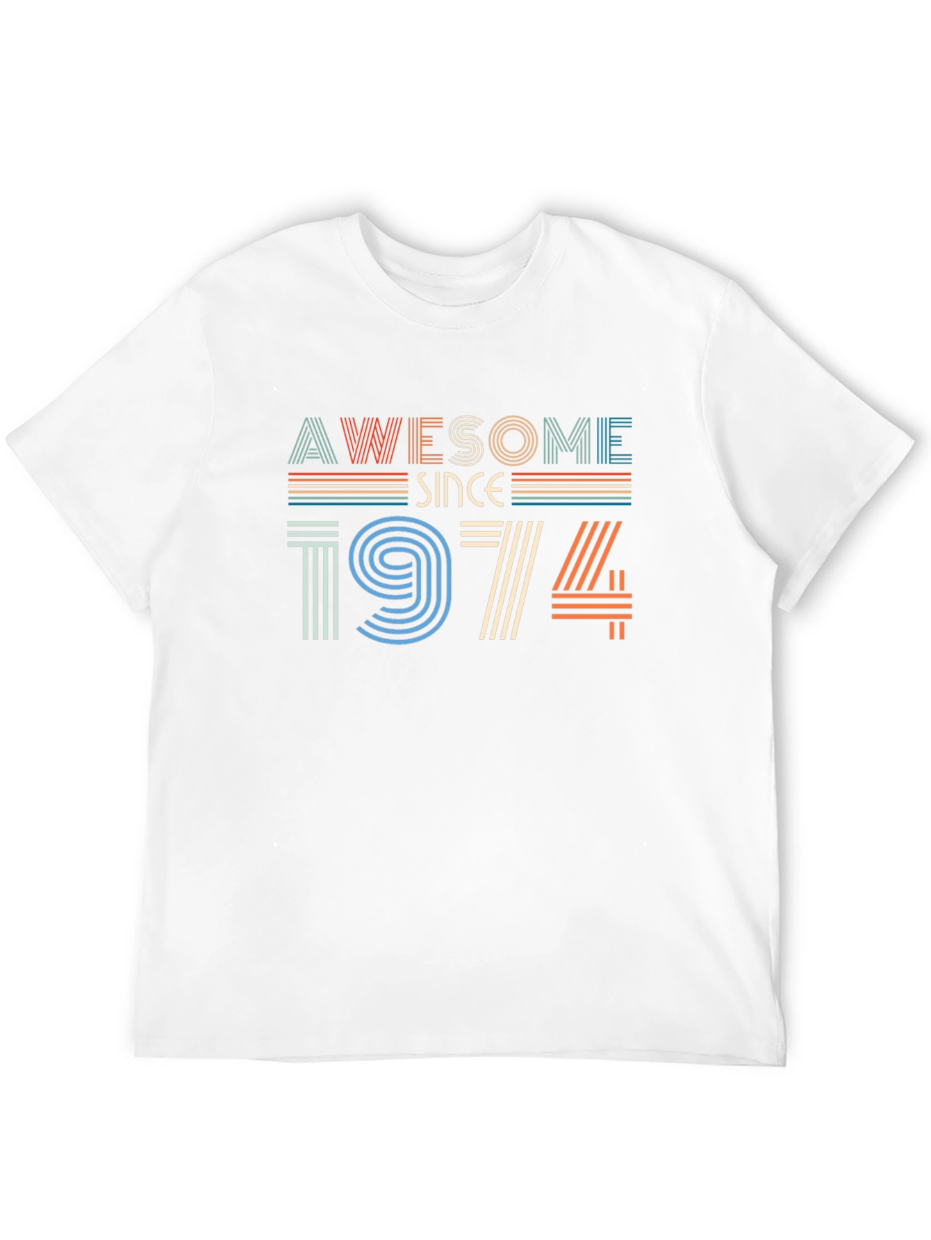 Awesome Since 1974 Graphic T-Shirt