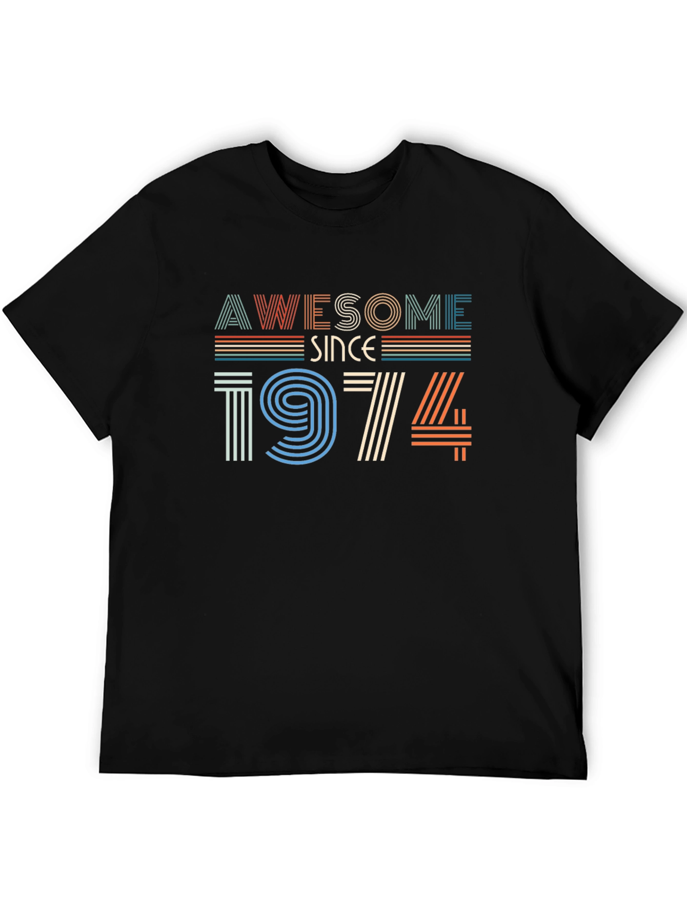 Awesome Since 1974 Graphic T-Shirt