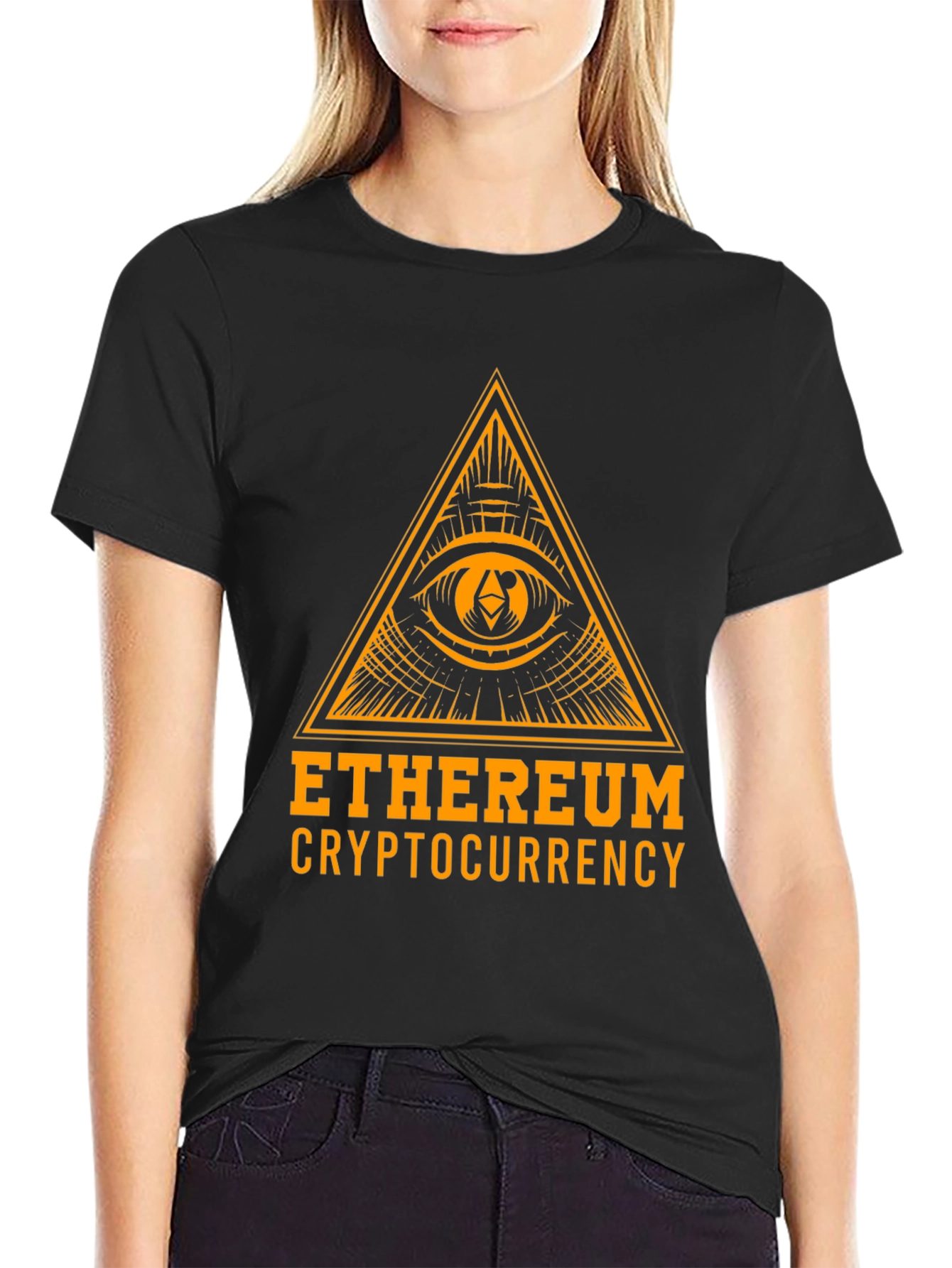 Ethereum Cryptocurrency Illuminati T-Shirt