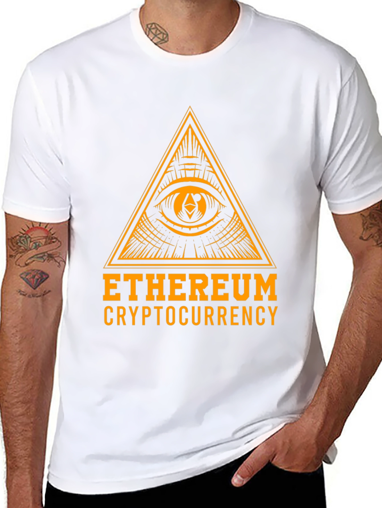 Ethereum Cryptocurrency Illuminati T-Shirt