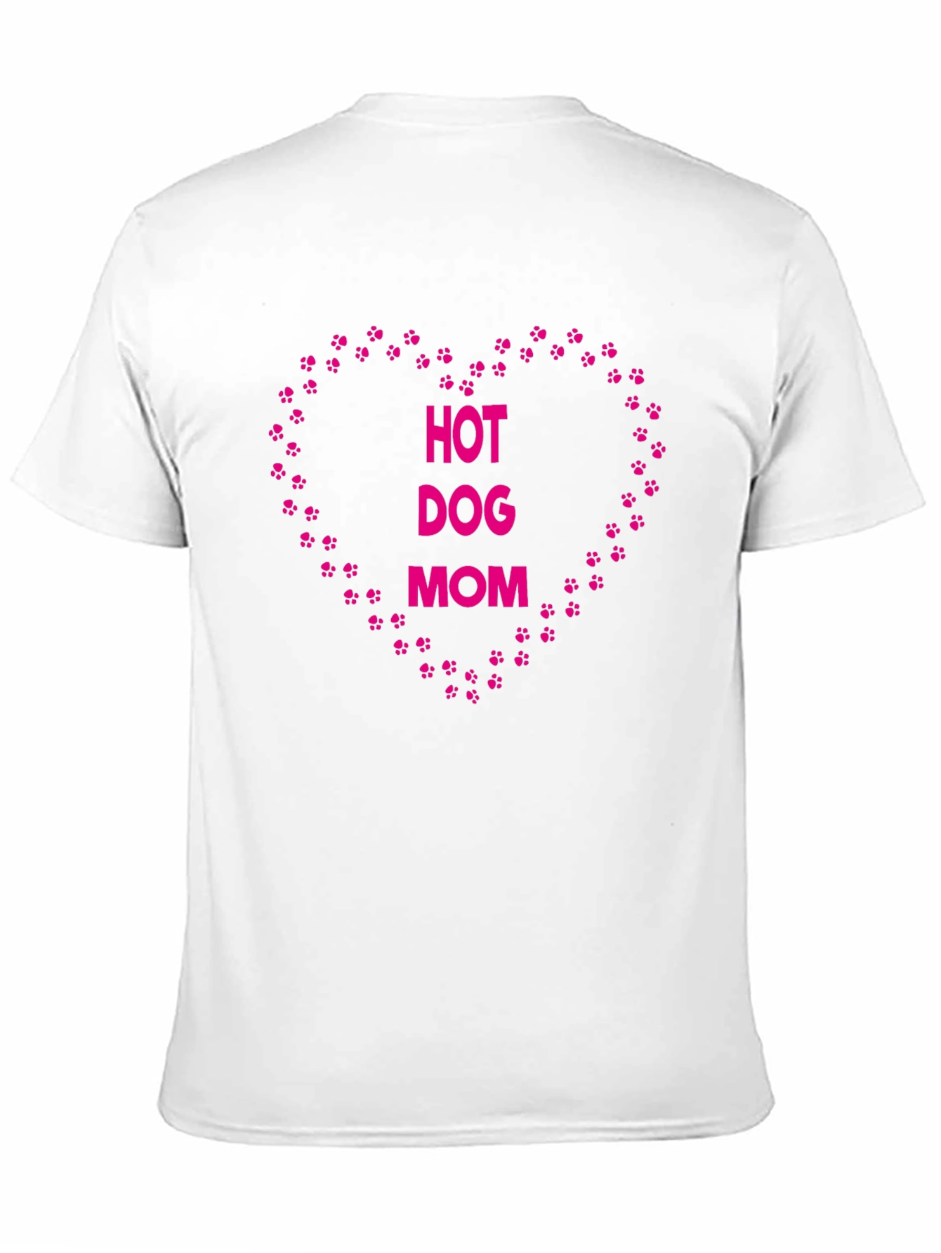 Hot Dog Mom T-Shirt – Cute Dog Lover Graphic Tee Gift