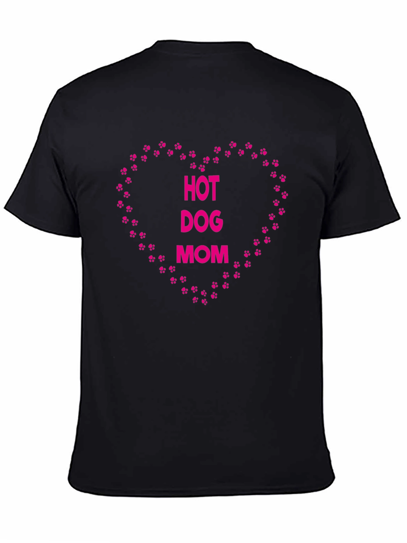 Hot Dog Mom T-Shirt – Cute Dog Lover Graphic Tee Gift