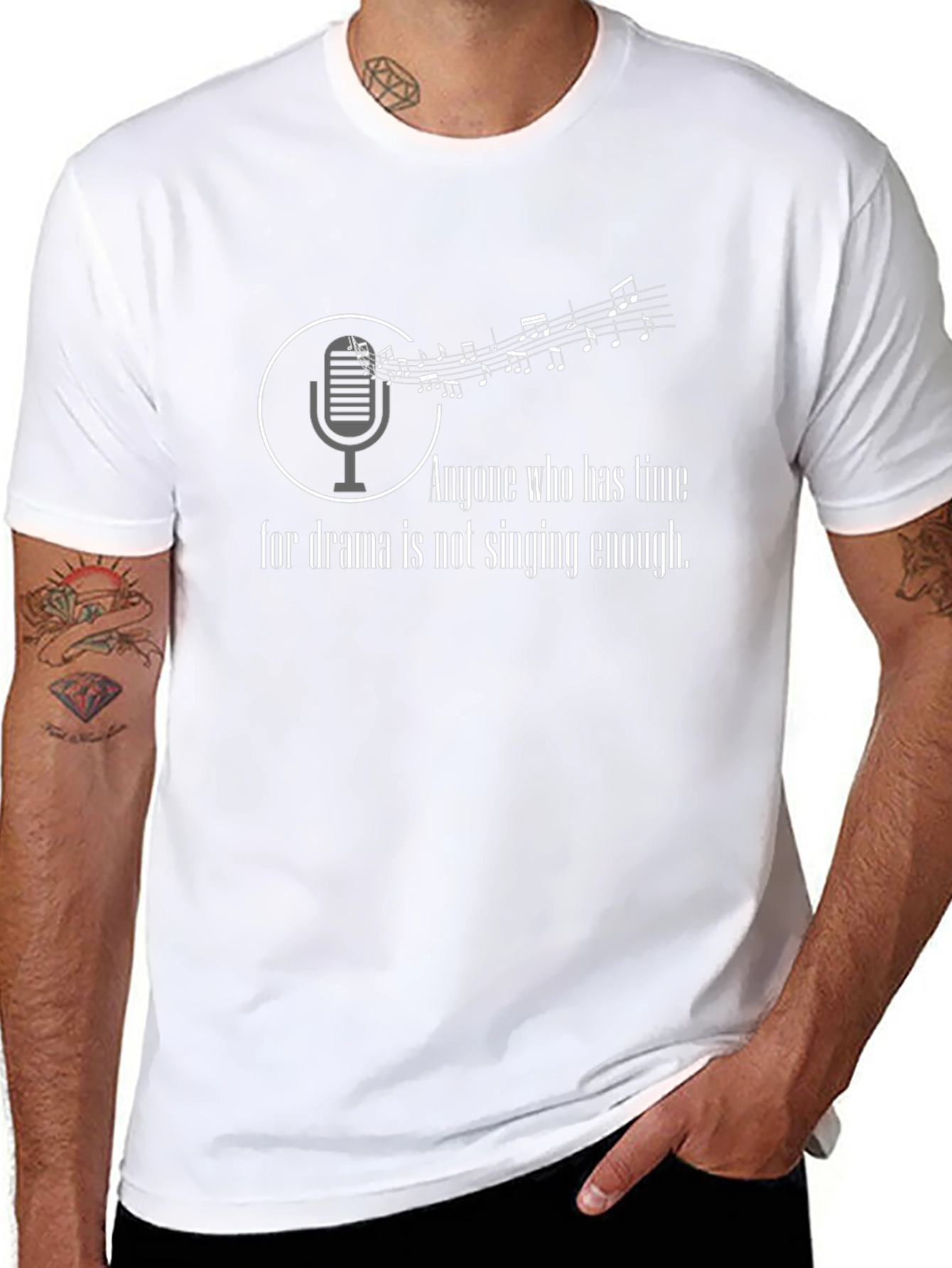 Singing Enough Graphic T-Shirt