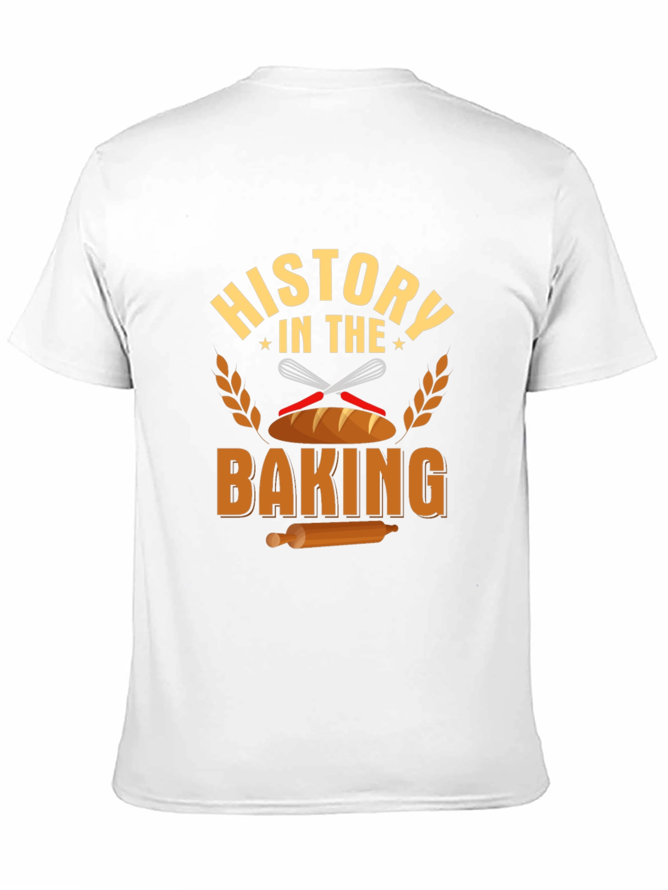 History in the Baking Black T-Shirt