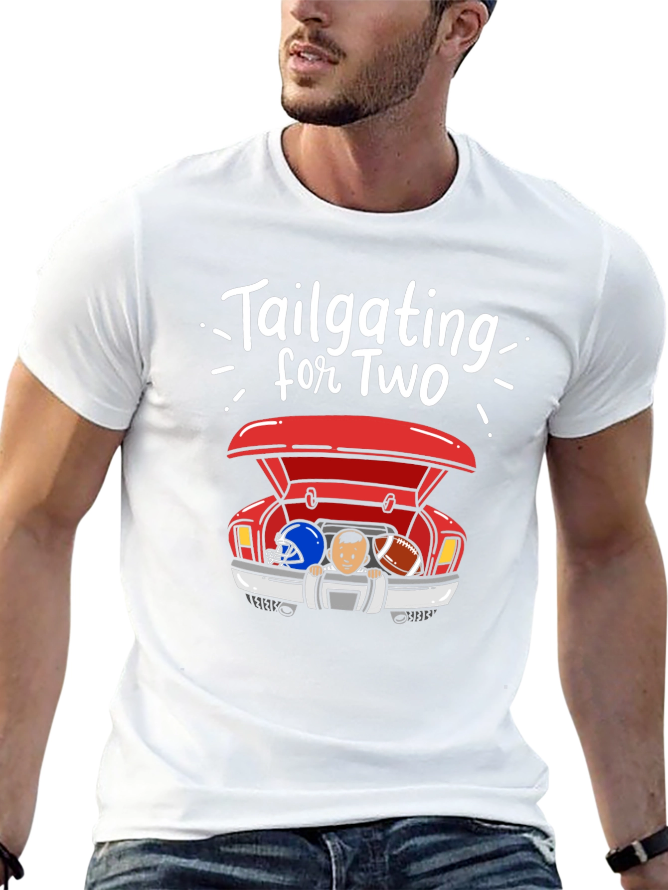 Tailgating For Two Graphic T-Shirt