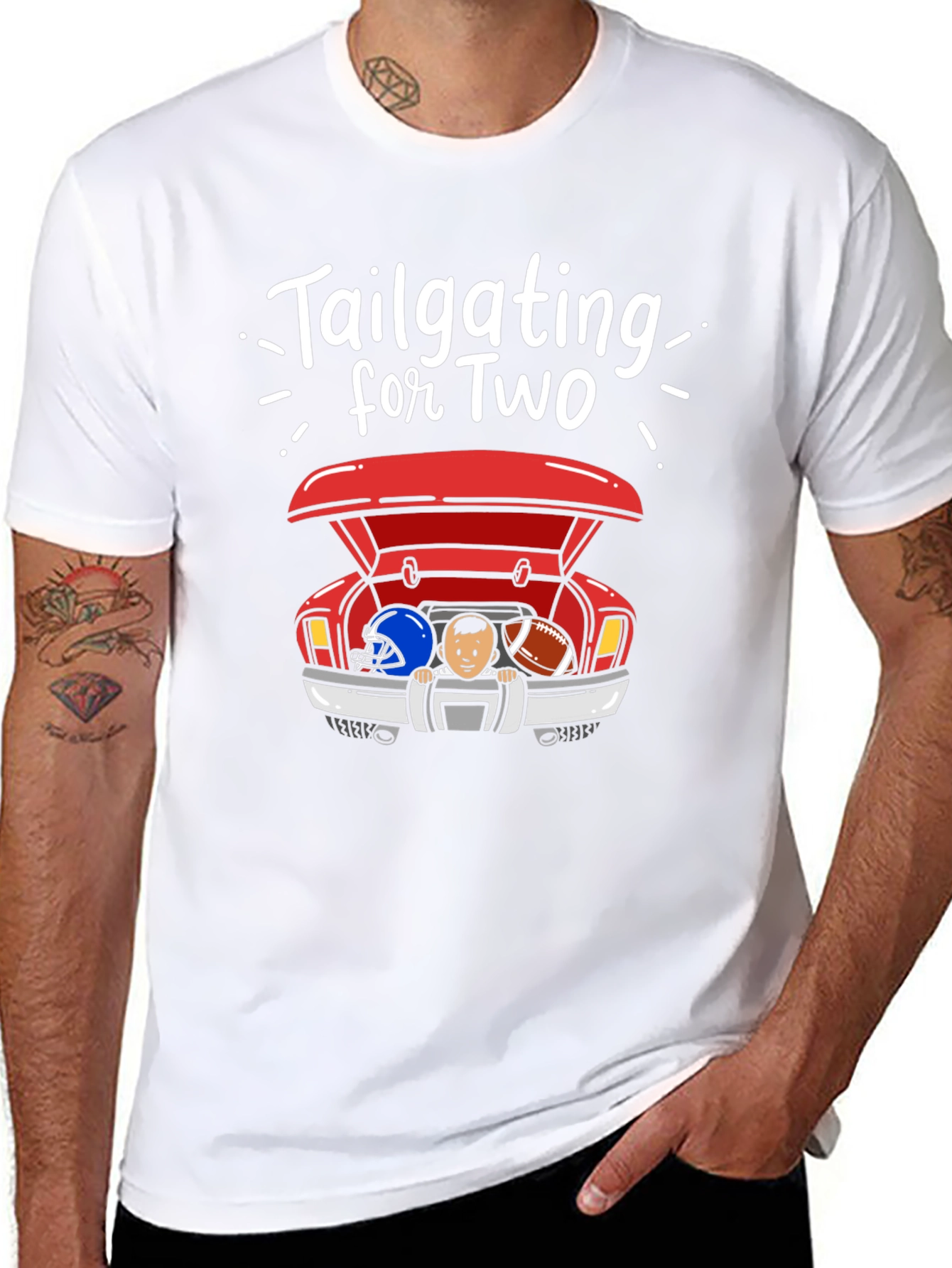 Tailgating For Two Graphic T-Shirt