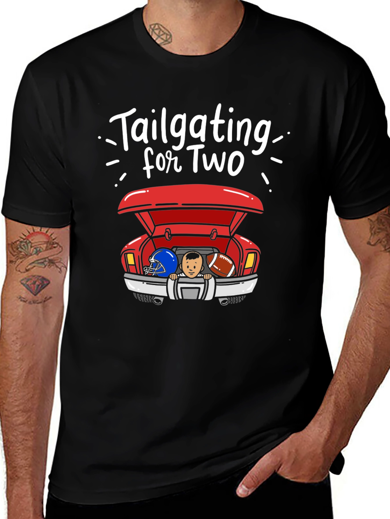 Tailgating For Two Graphic T-Shirt