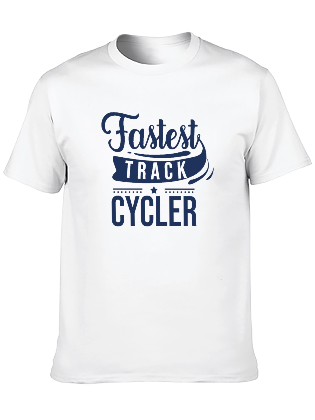 Fastest Track Cycler Graphic T-Shirt
