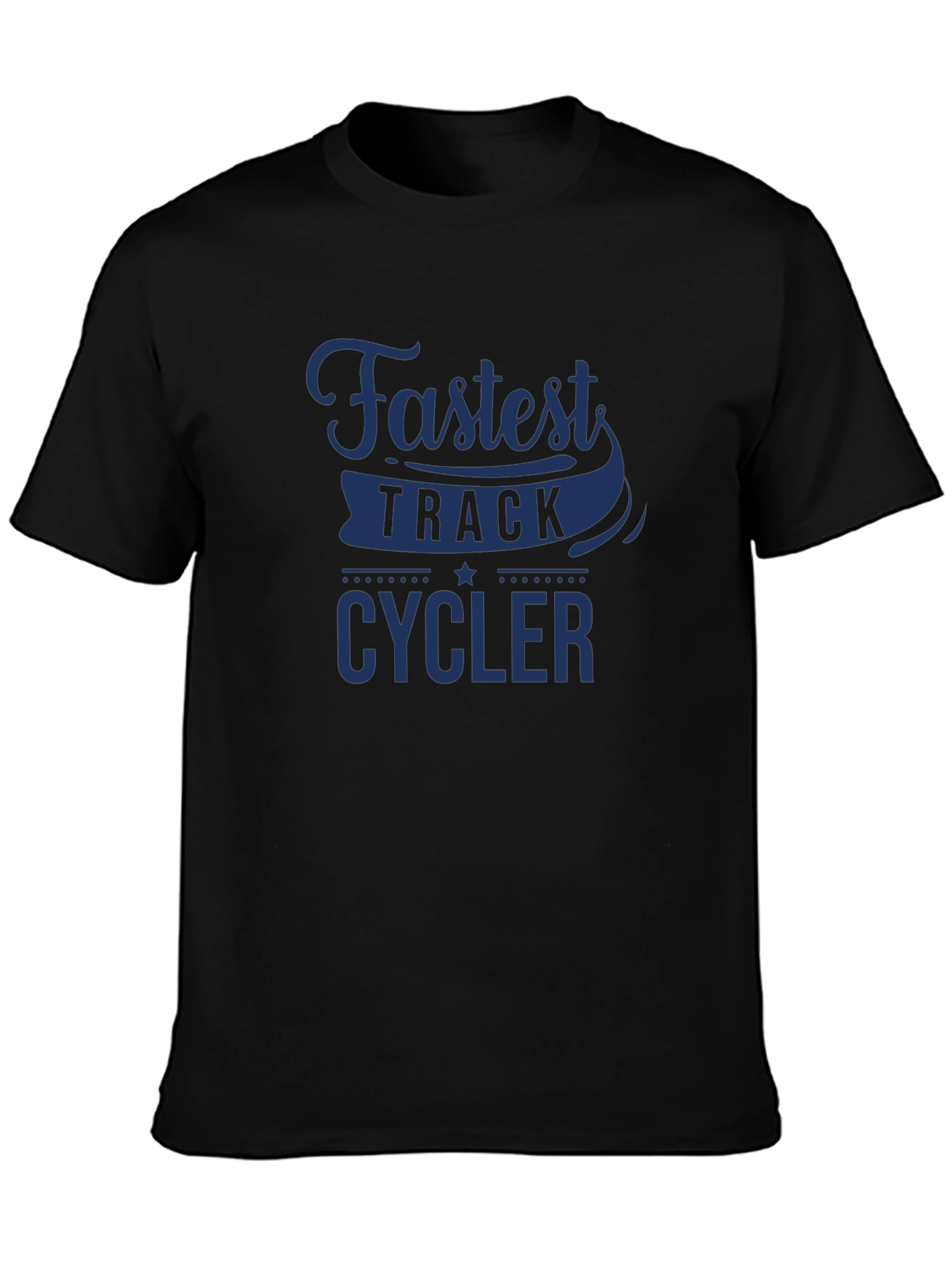 Fastest Track Cycler Graphic T-Shirt