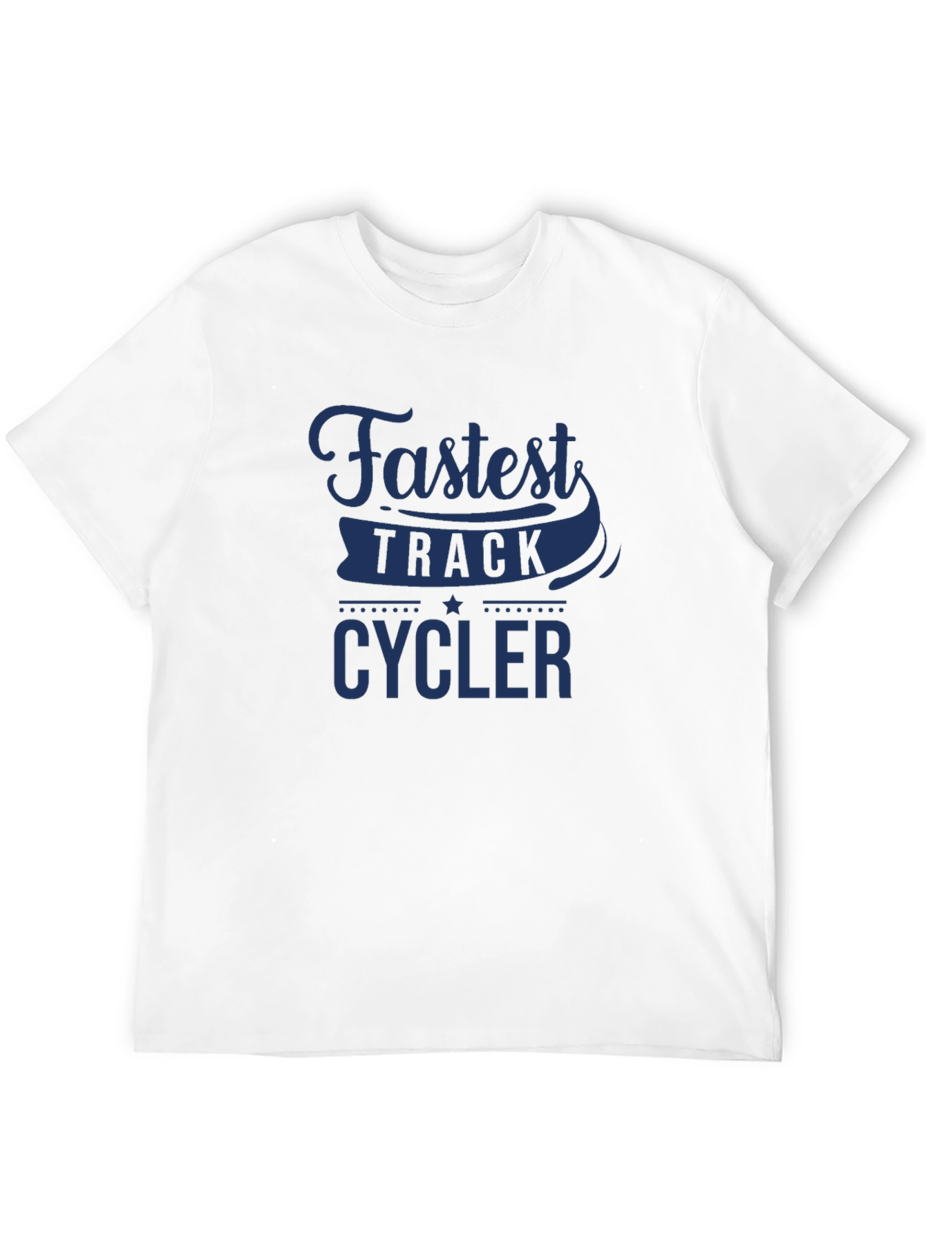 Fastest Track Cycler Graphic T-Shirt