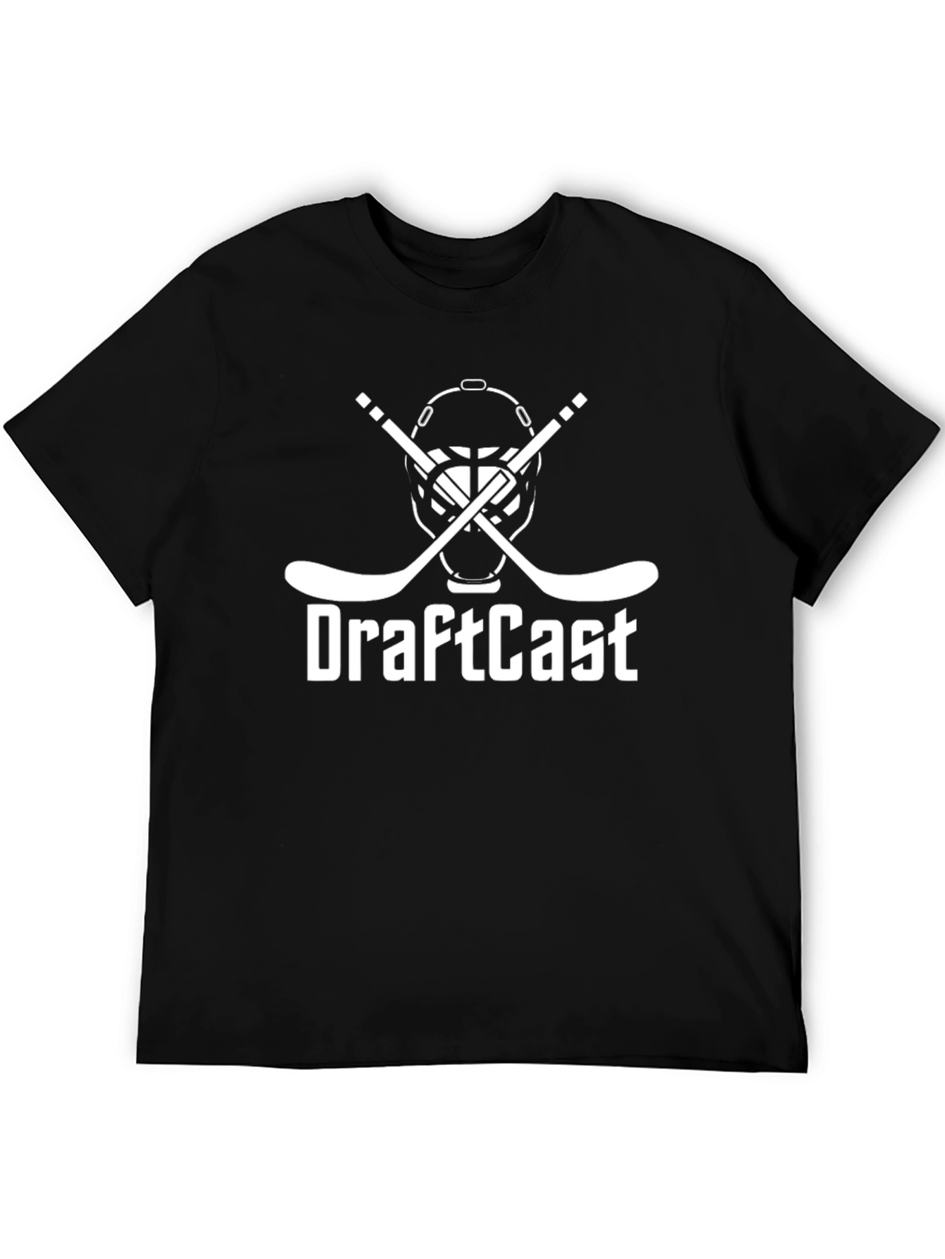 DraftCast Hockey T-Shirt - Black - Fan Apparel