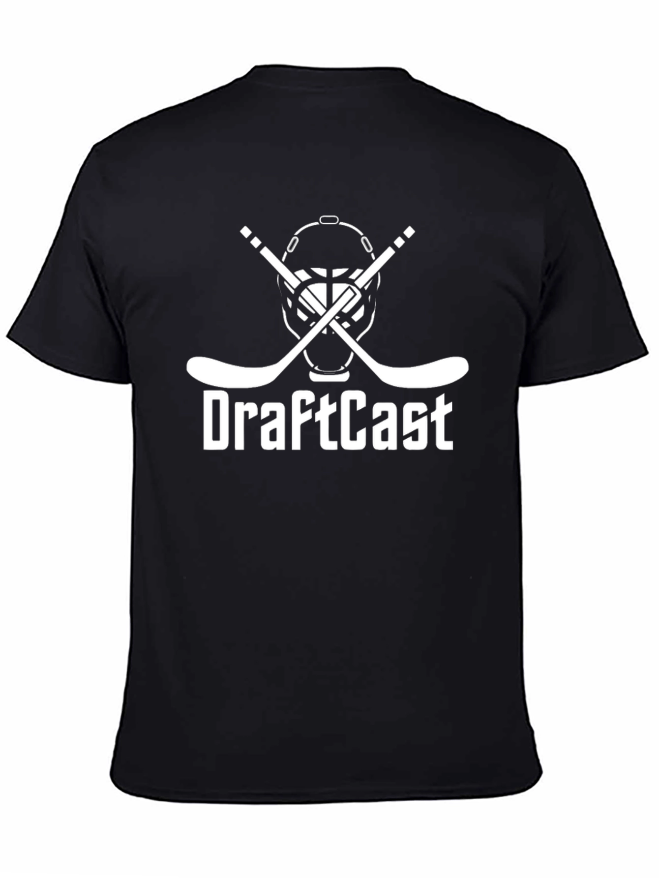 DraftCast Hockey T-Shirt - Black - Fan Apparel