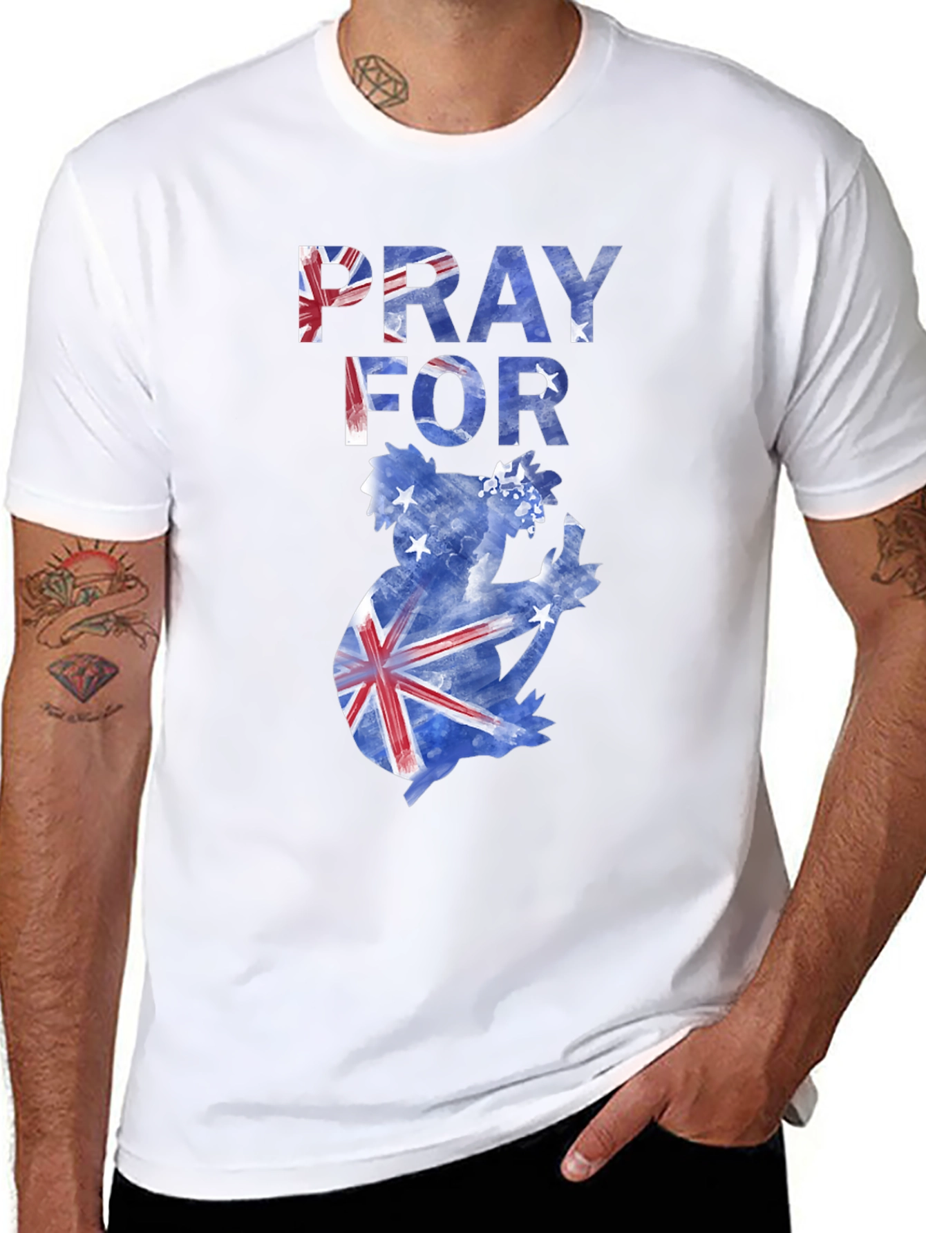 Pray for Australia Koala T-Shirt