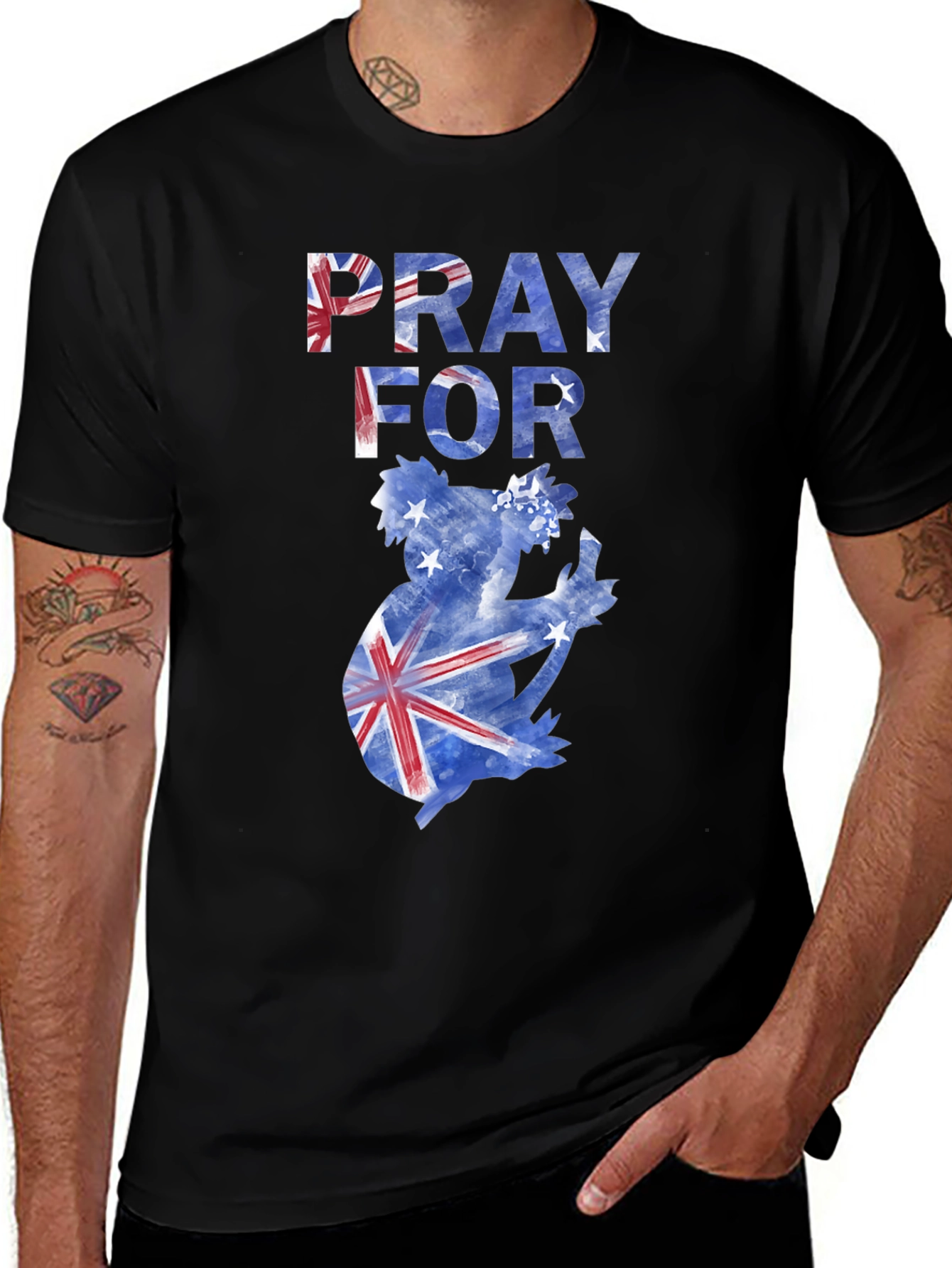 Pray for Australia Koala T-Shirt