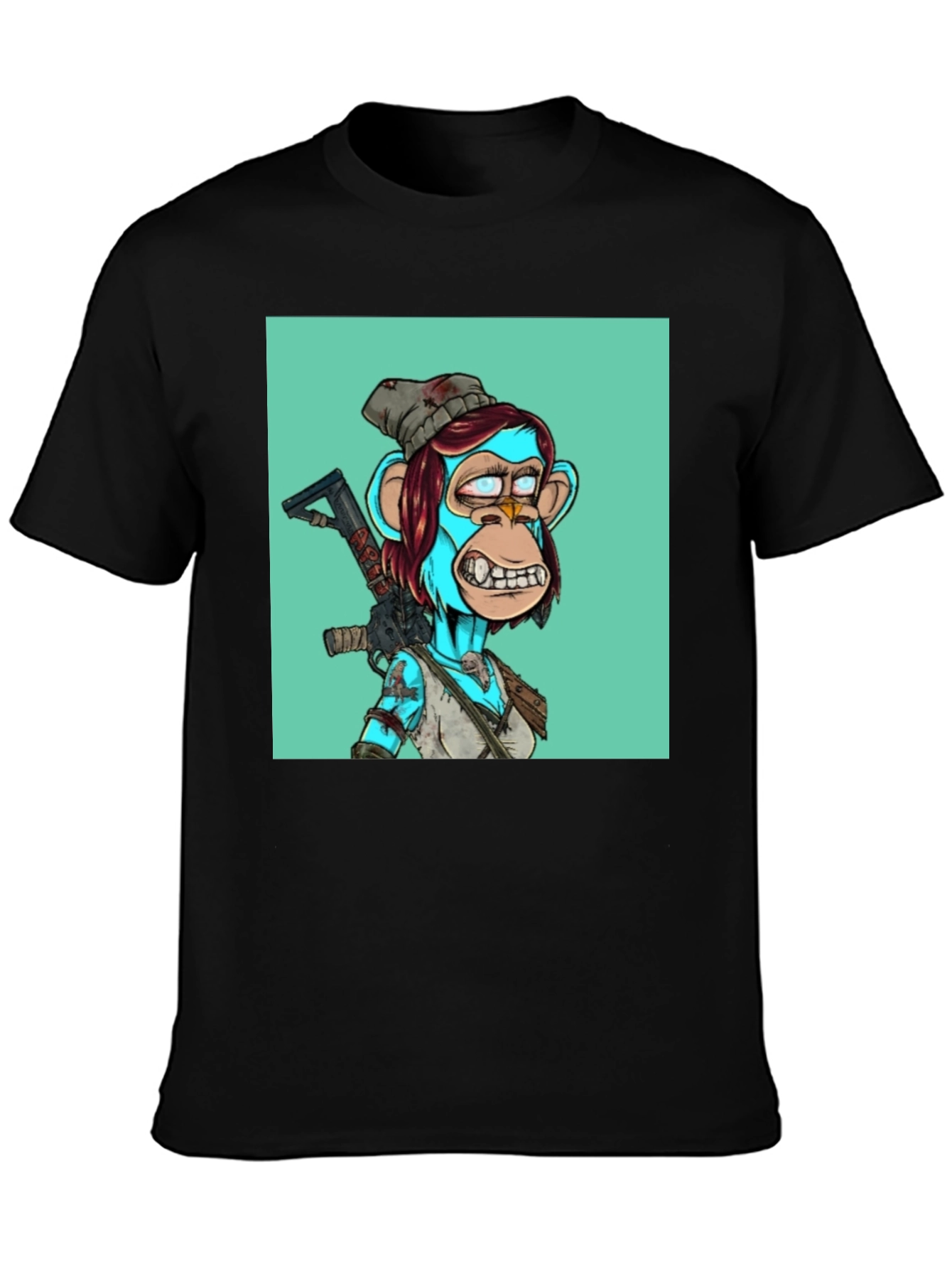 Bored Ape Punk Graphic Tee