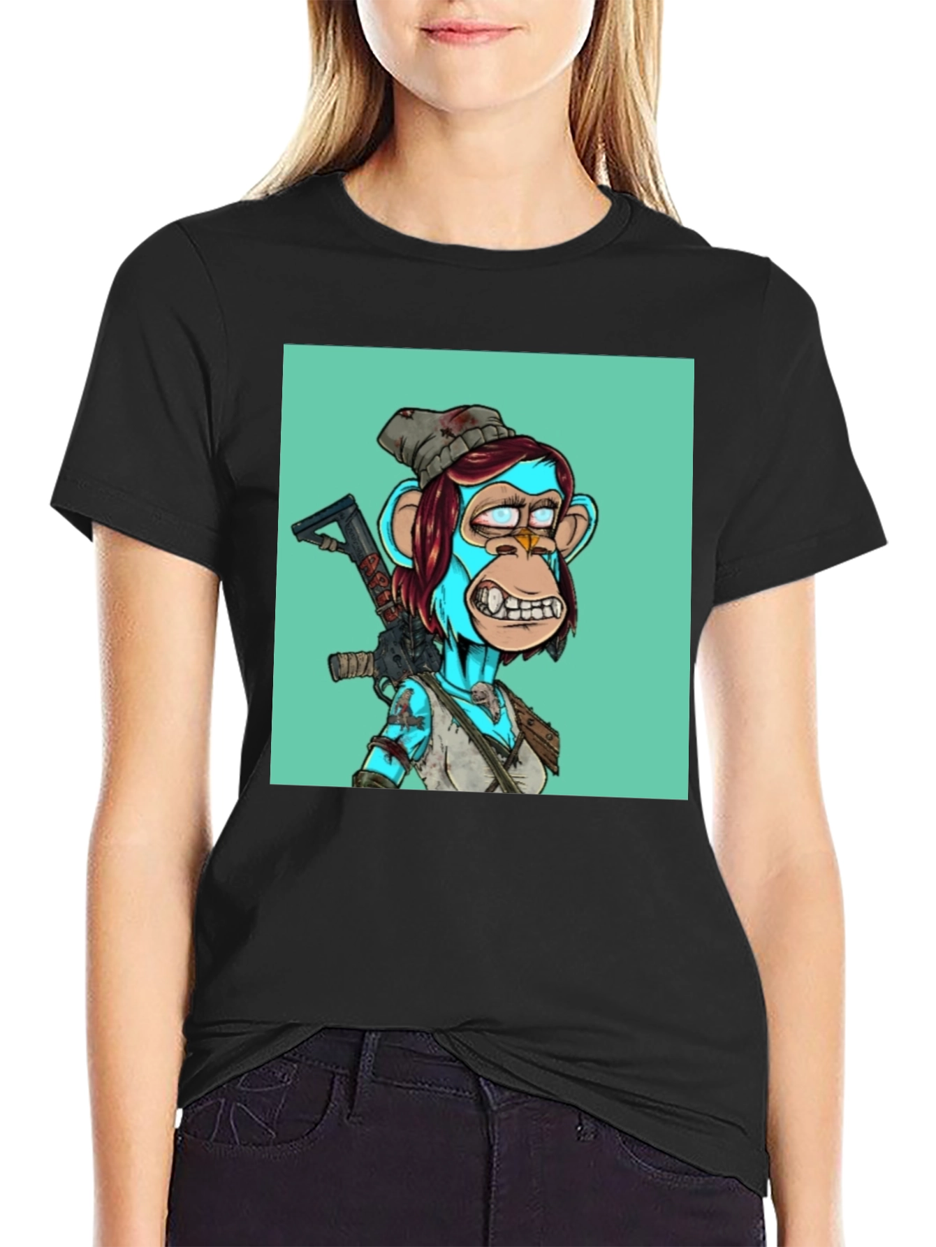 Bored Ape Punk Graphic Tee