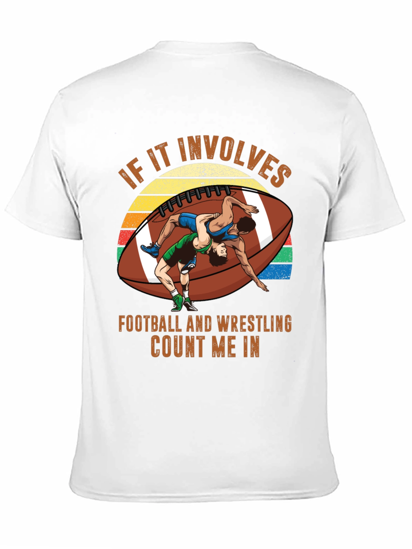 Football Wrestling T-Shirt