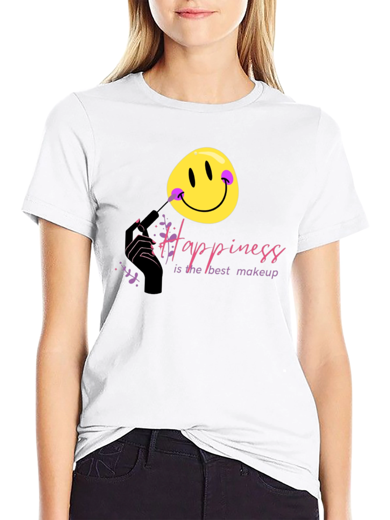 Happiness Makeup T-Shirt