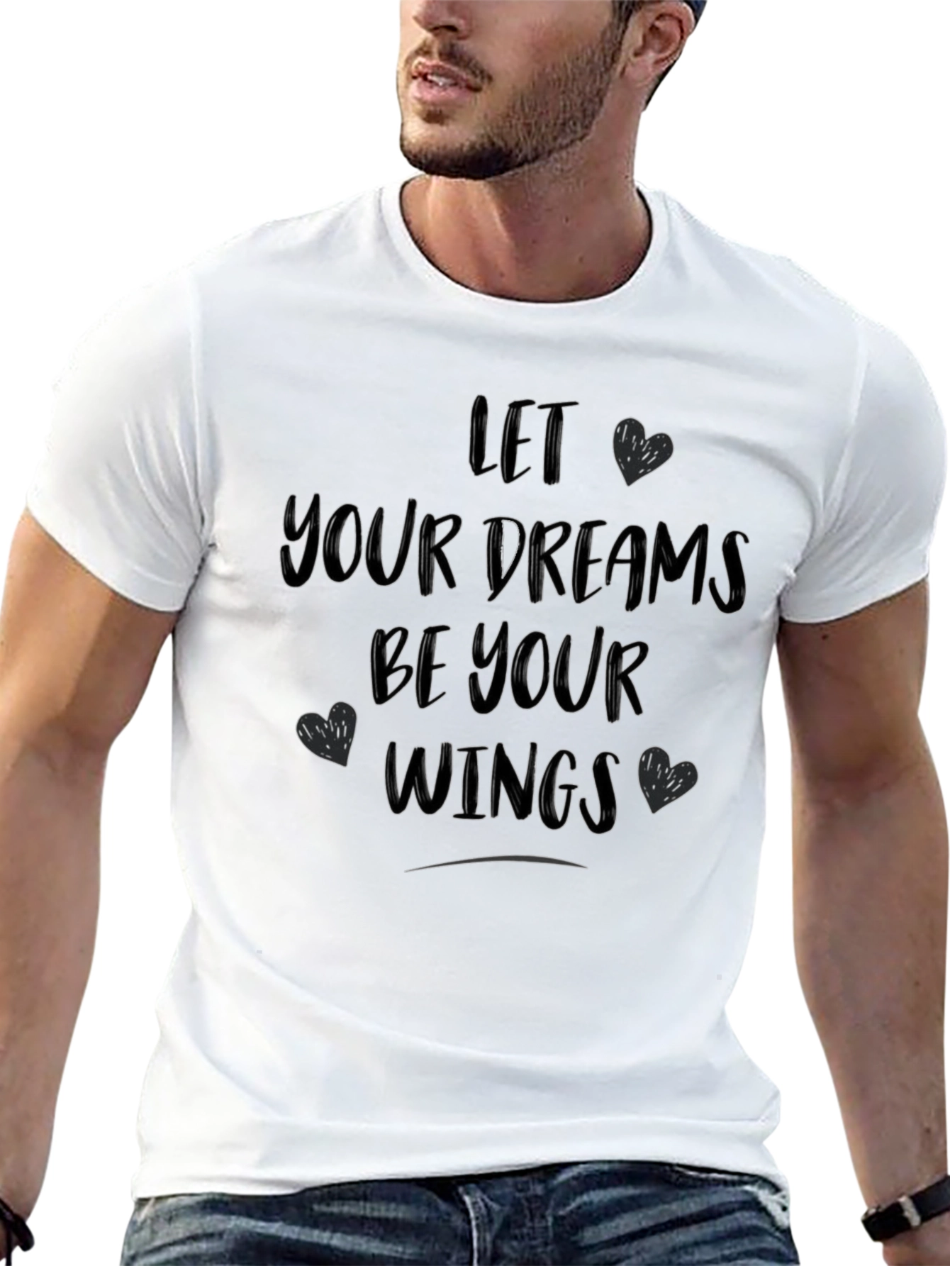 Let Your Dreams Be Your Wings Graphic T-Shirt