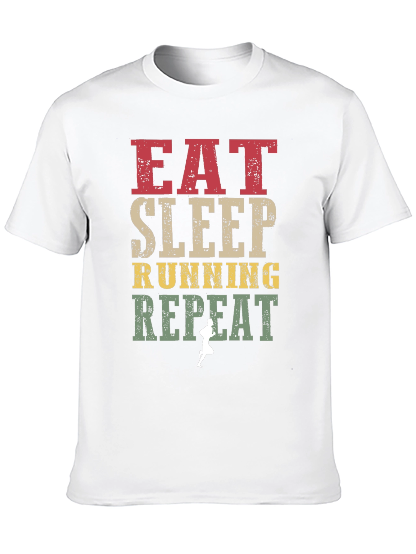 Eat Sleep Running Repeat T-Shirt | Unisex
