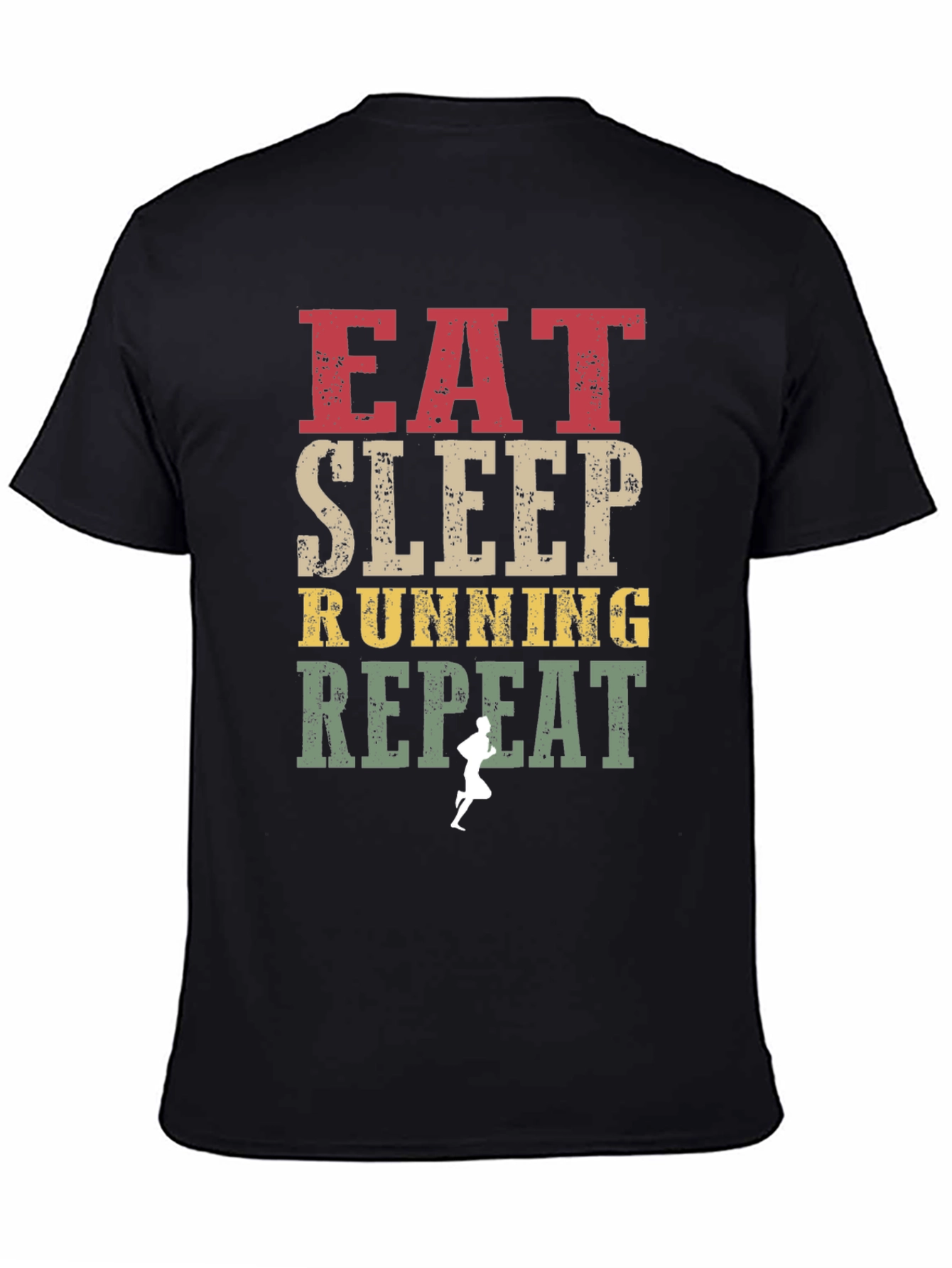 Eat Sleep Running Repeat T-Shirt | Unisex