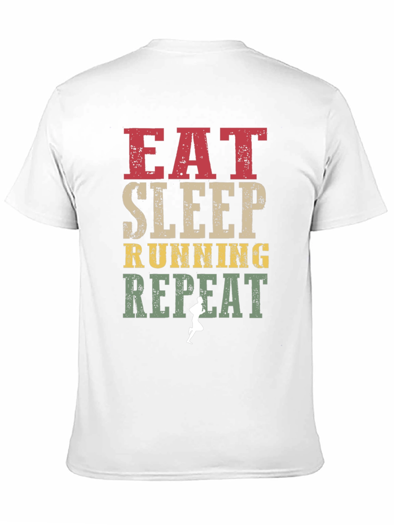 Eat Sleep Running Repeat T-Shirt | Unisex