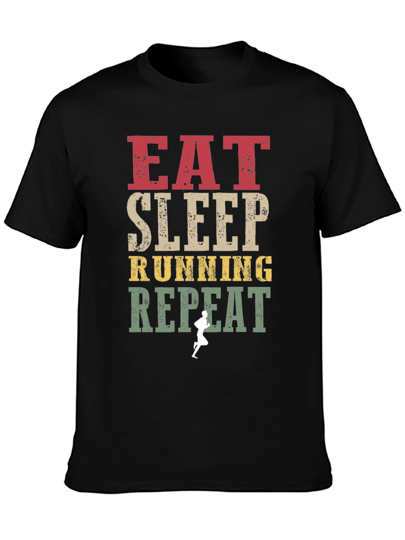 Eat Sleep Running Repeat T-Shirt | Unisex
