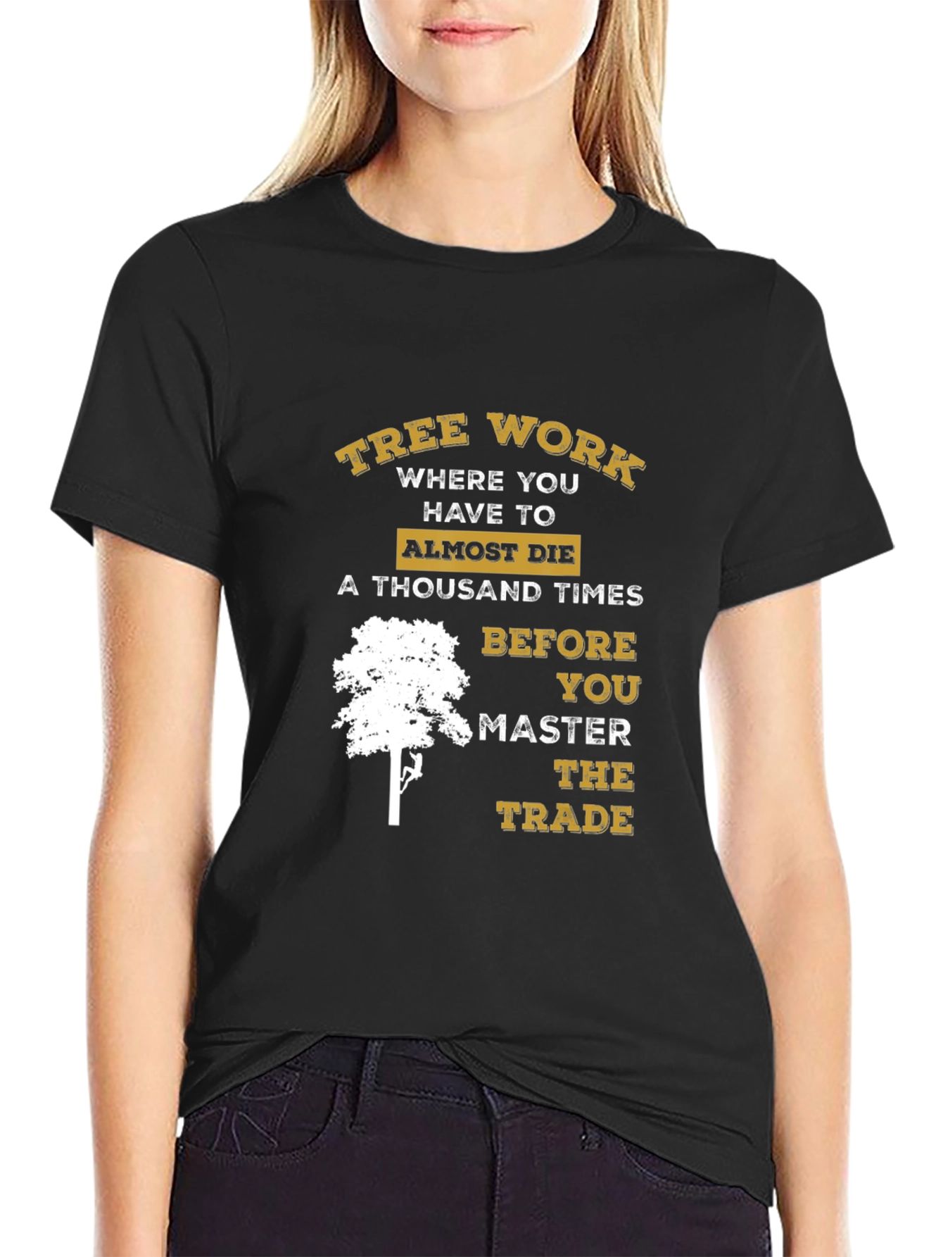 Tree Work T-Shirt - Master the Trade