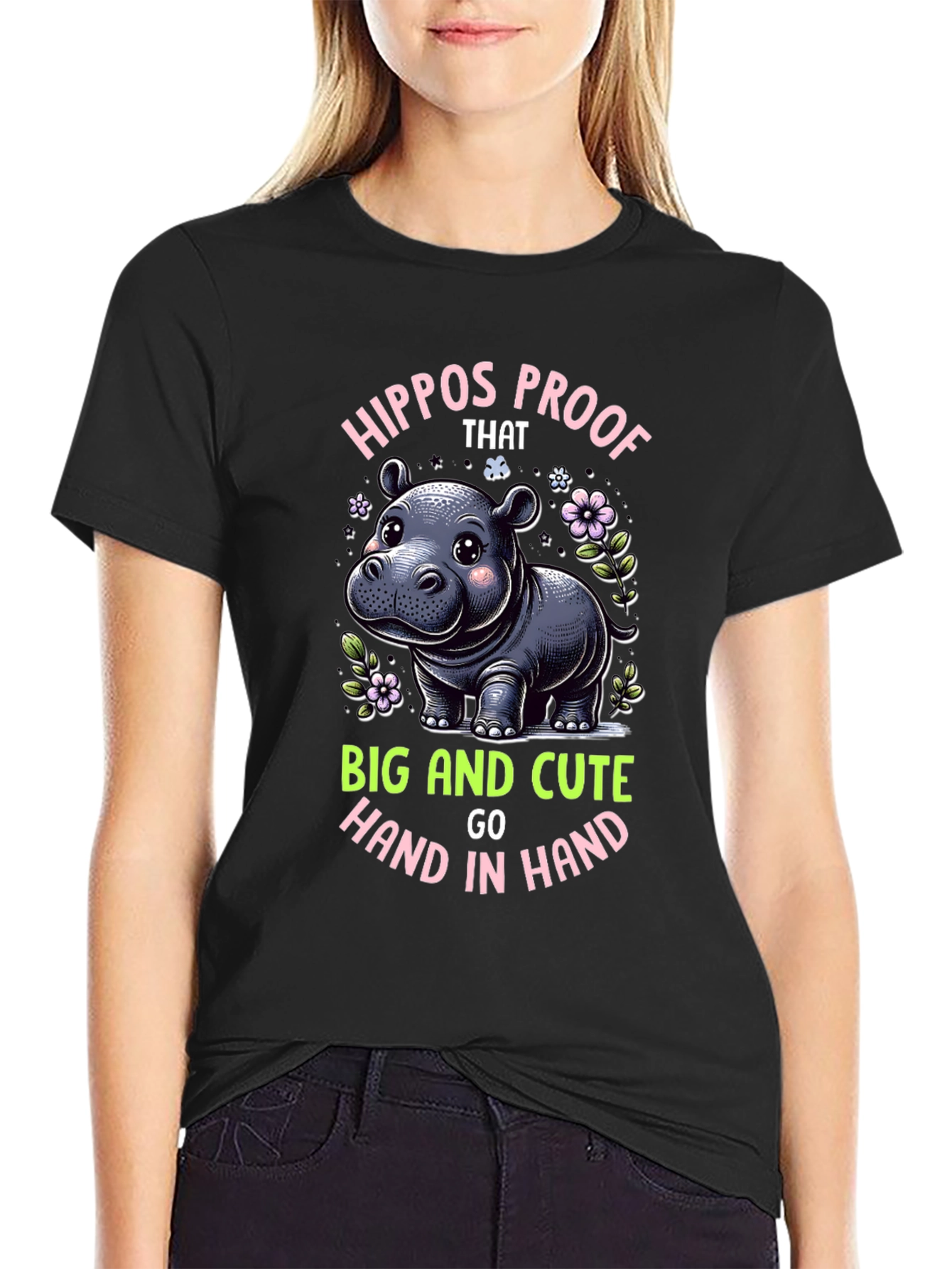 Hippo Proof Cute T-Shirt