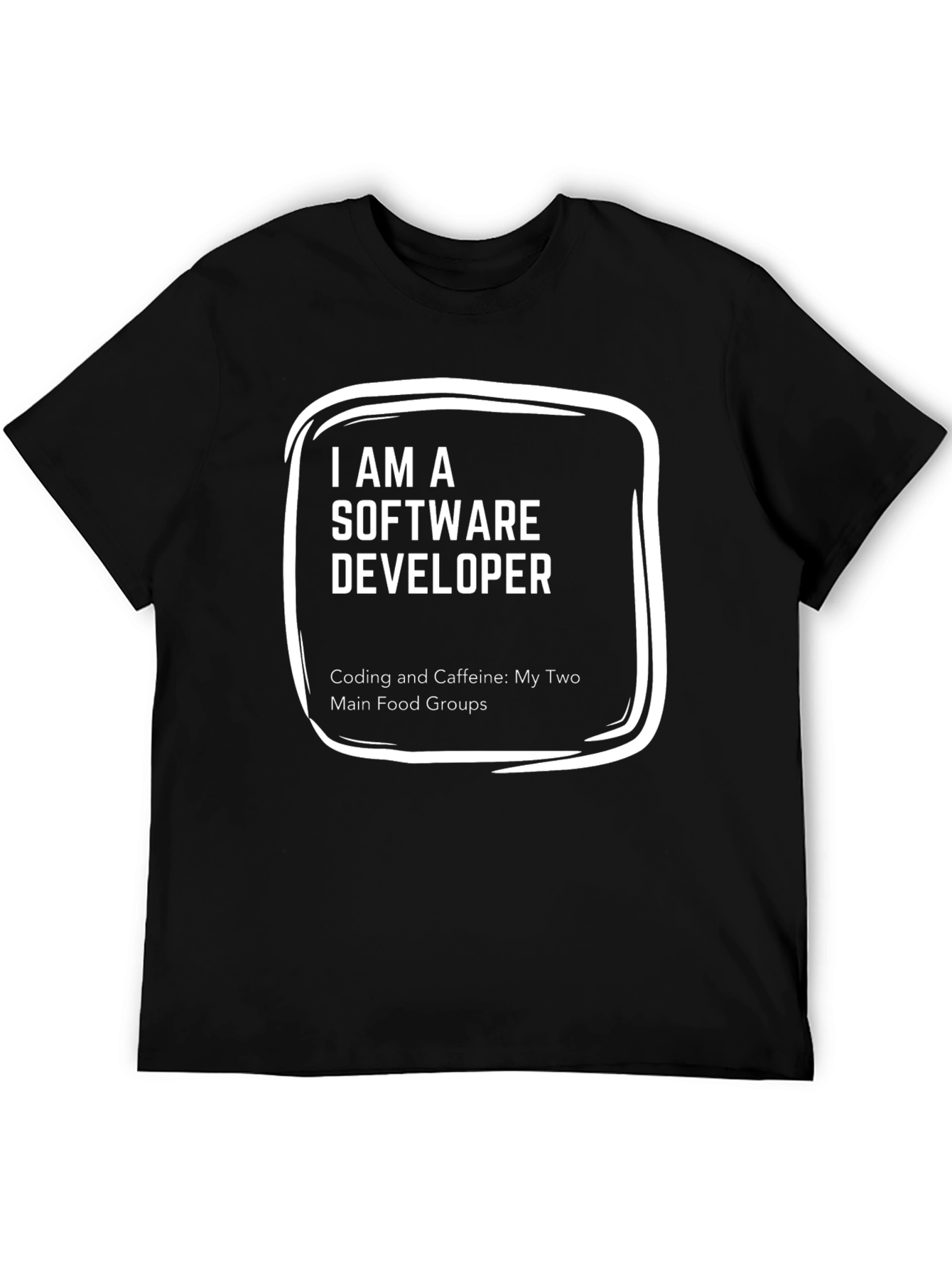 Software Developer Caffeine & Coding Tee