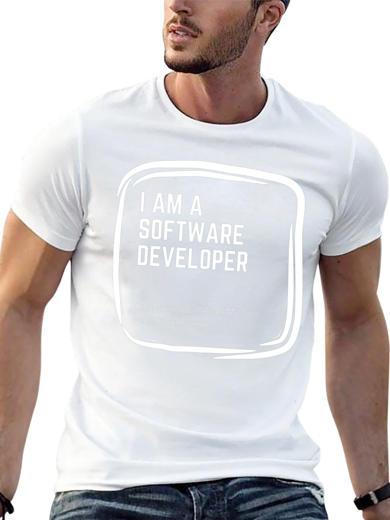 Software Developer Caffeine & Coding Tee