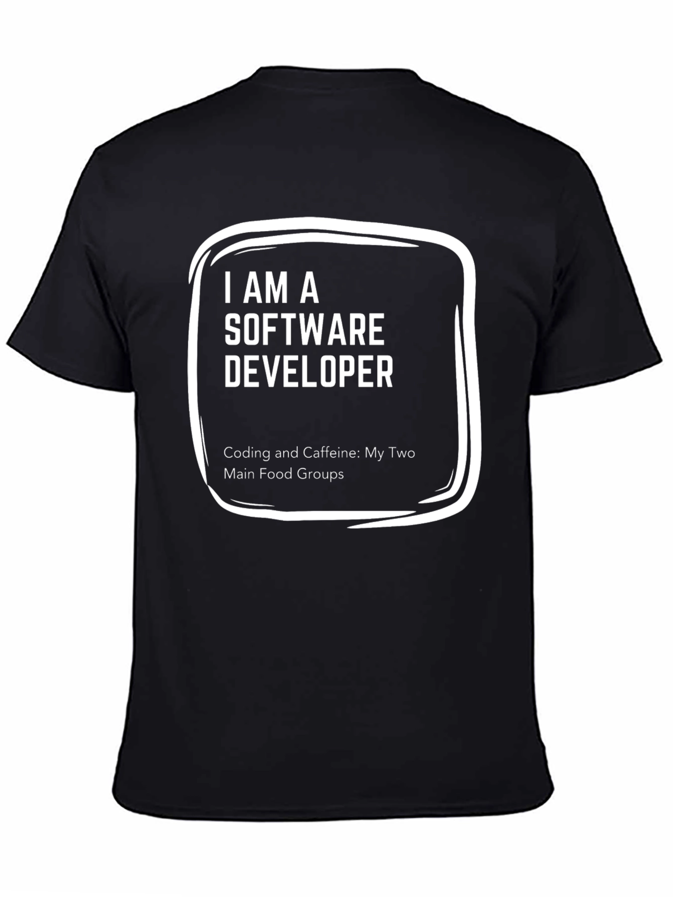 Software Developer Caffeine & Coding Tee