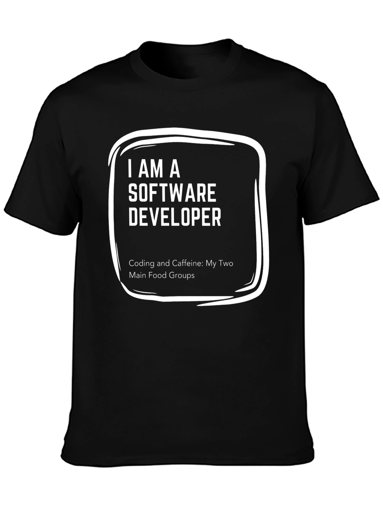 Software Developer Caffeine & Coding Tee