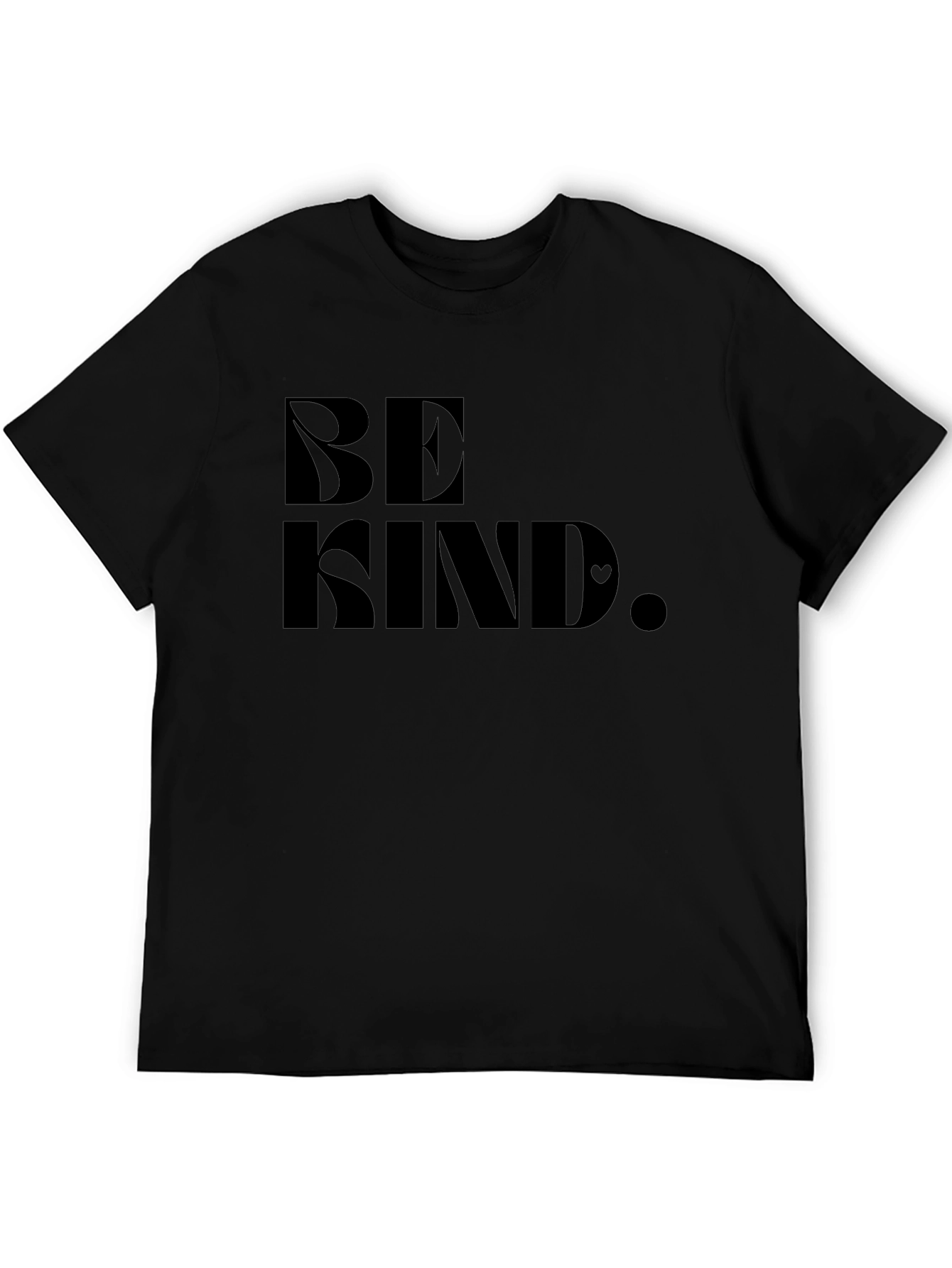 Be Kind T-Shirt - Black Graphic Tee