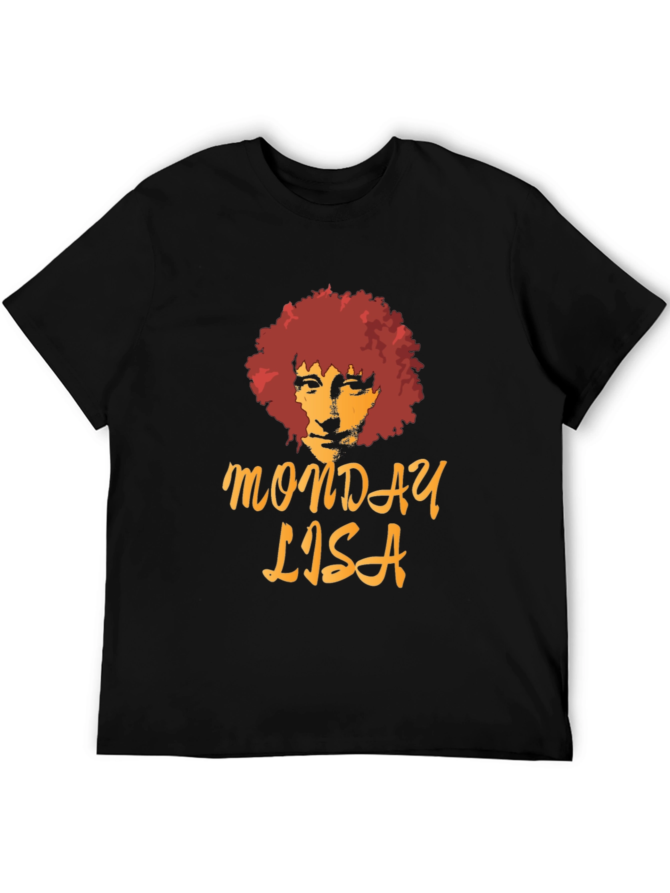 Monday Lisa Graphic T-Shirt - Black