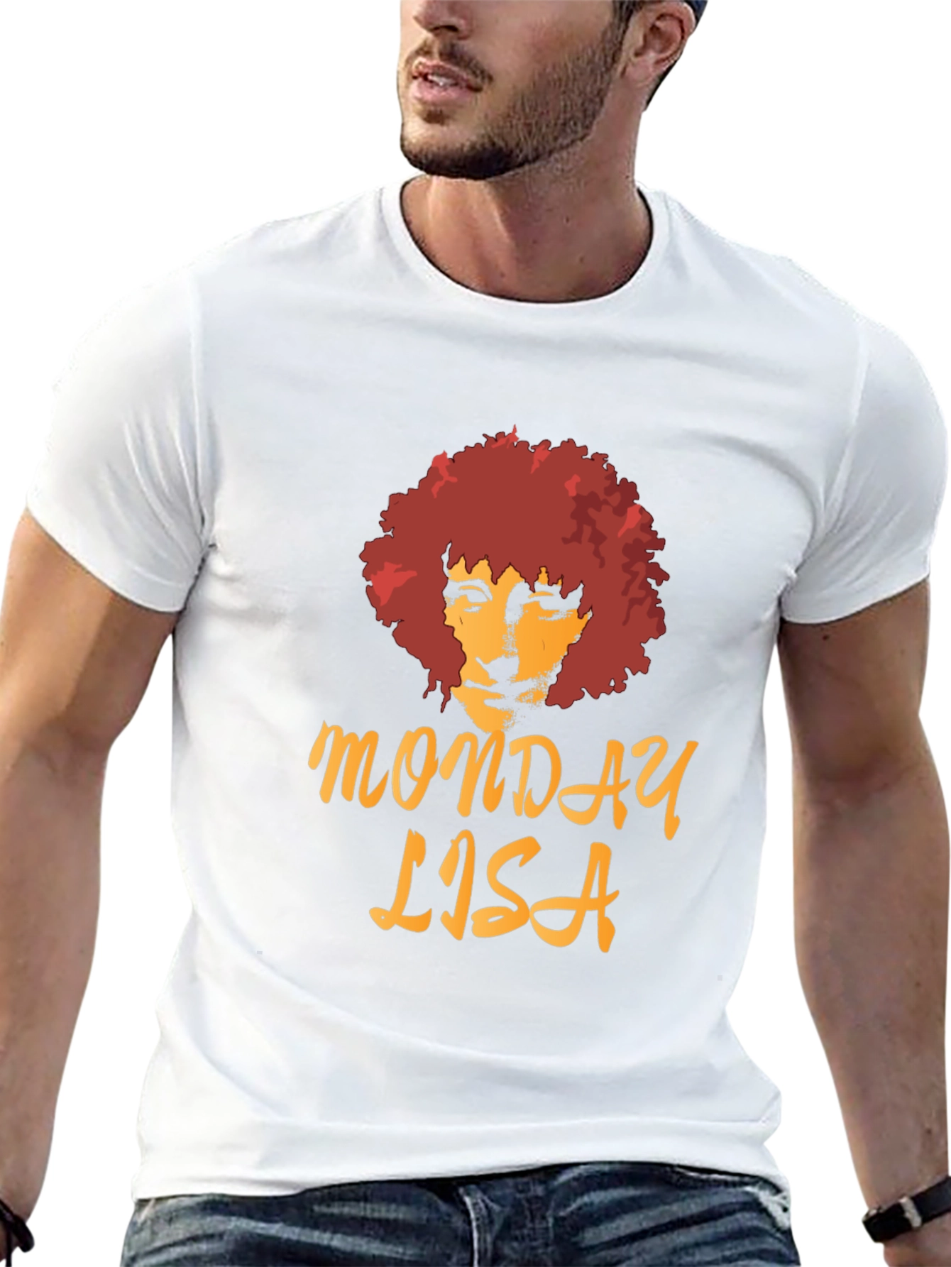 Monday Lisa Graphic T-Shirt - Black