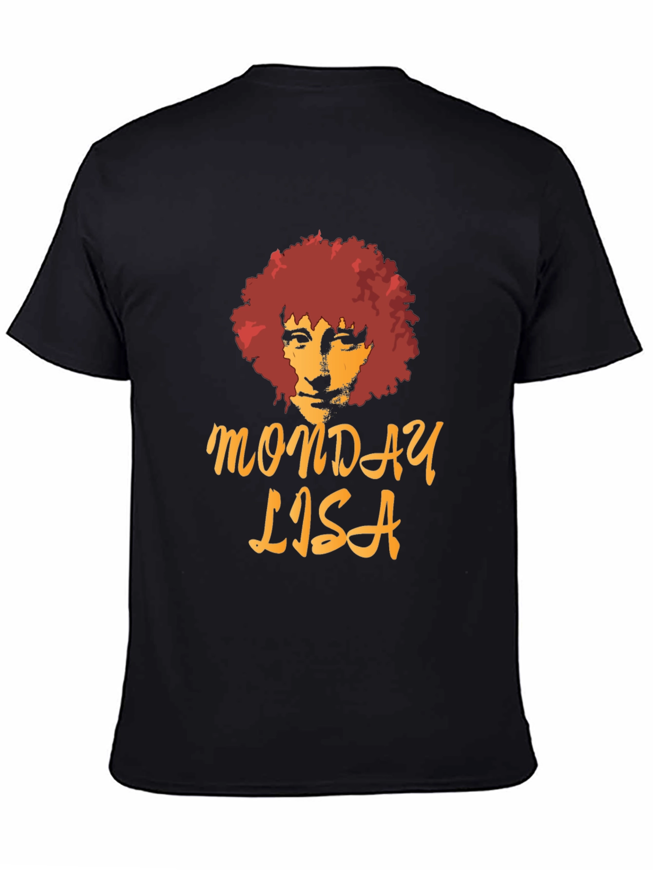 Monday Lisa Graphic T-Shirt - Black